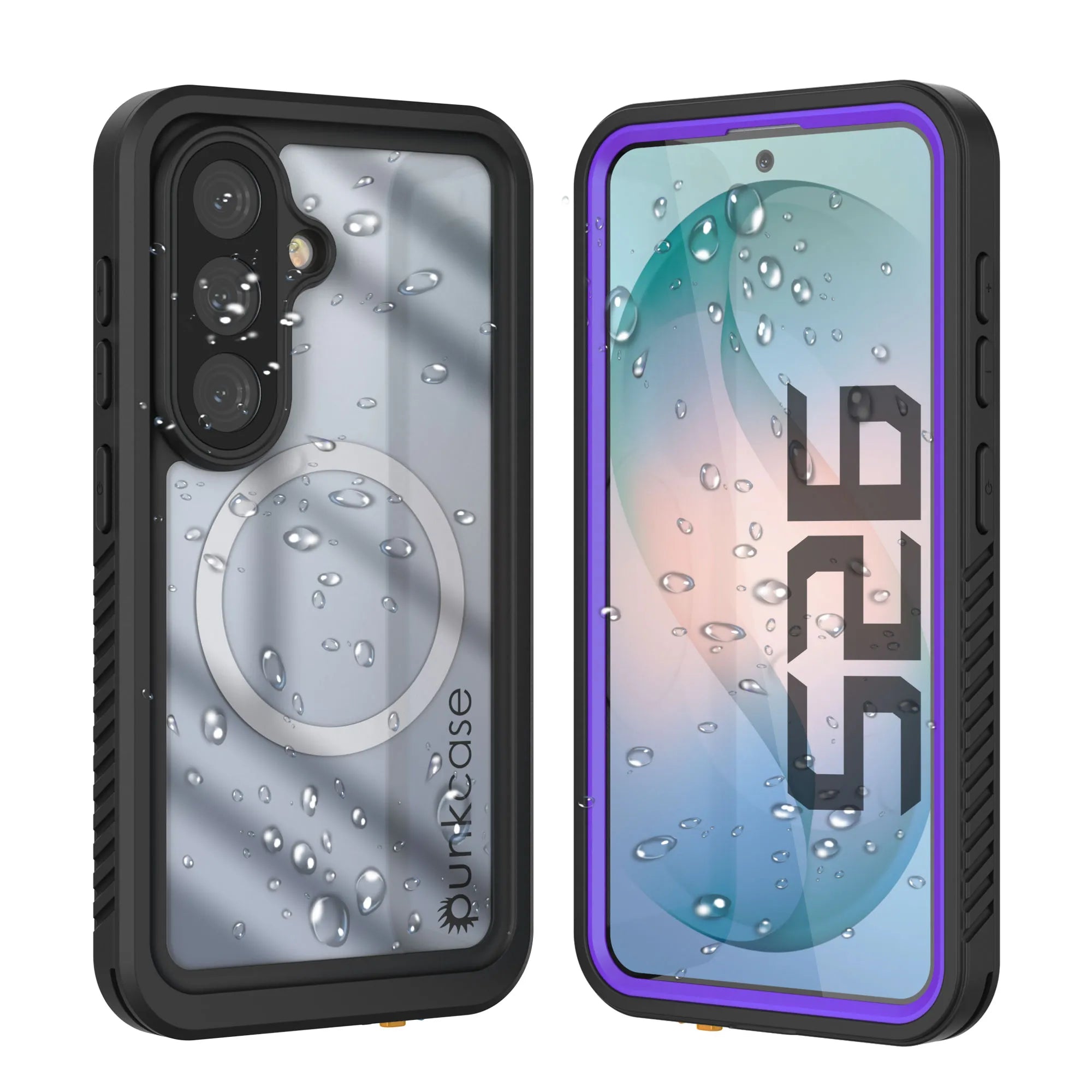 Galaxy S26 Waterproof Case, Punkcase [Extreme Mag Series] Armor Cover W/ Built In Screen Protector [Grey]