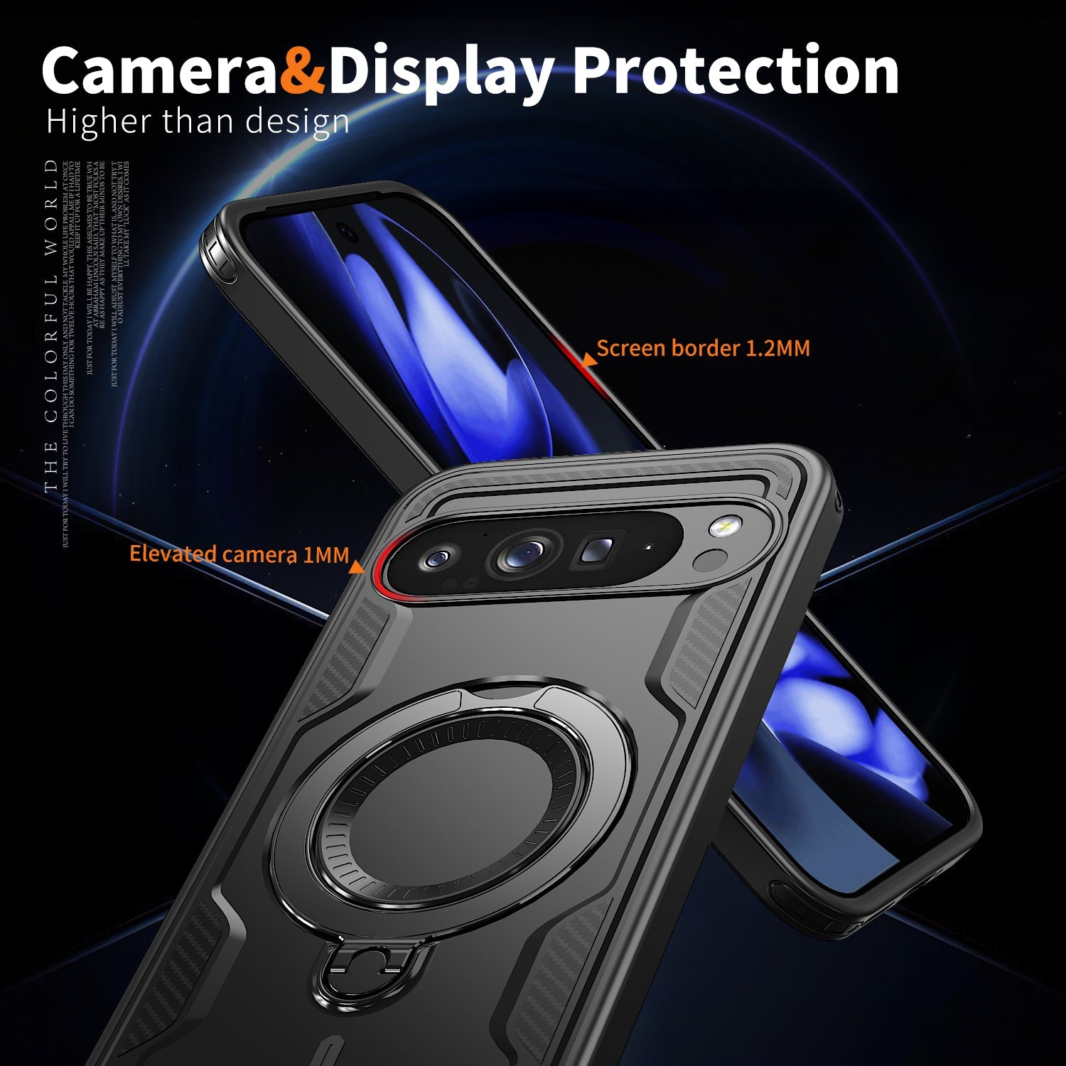 Google Pixel 10 Pro Case Magnetix 2.0 w/ Kickstand [Black]