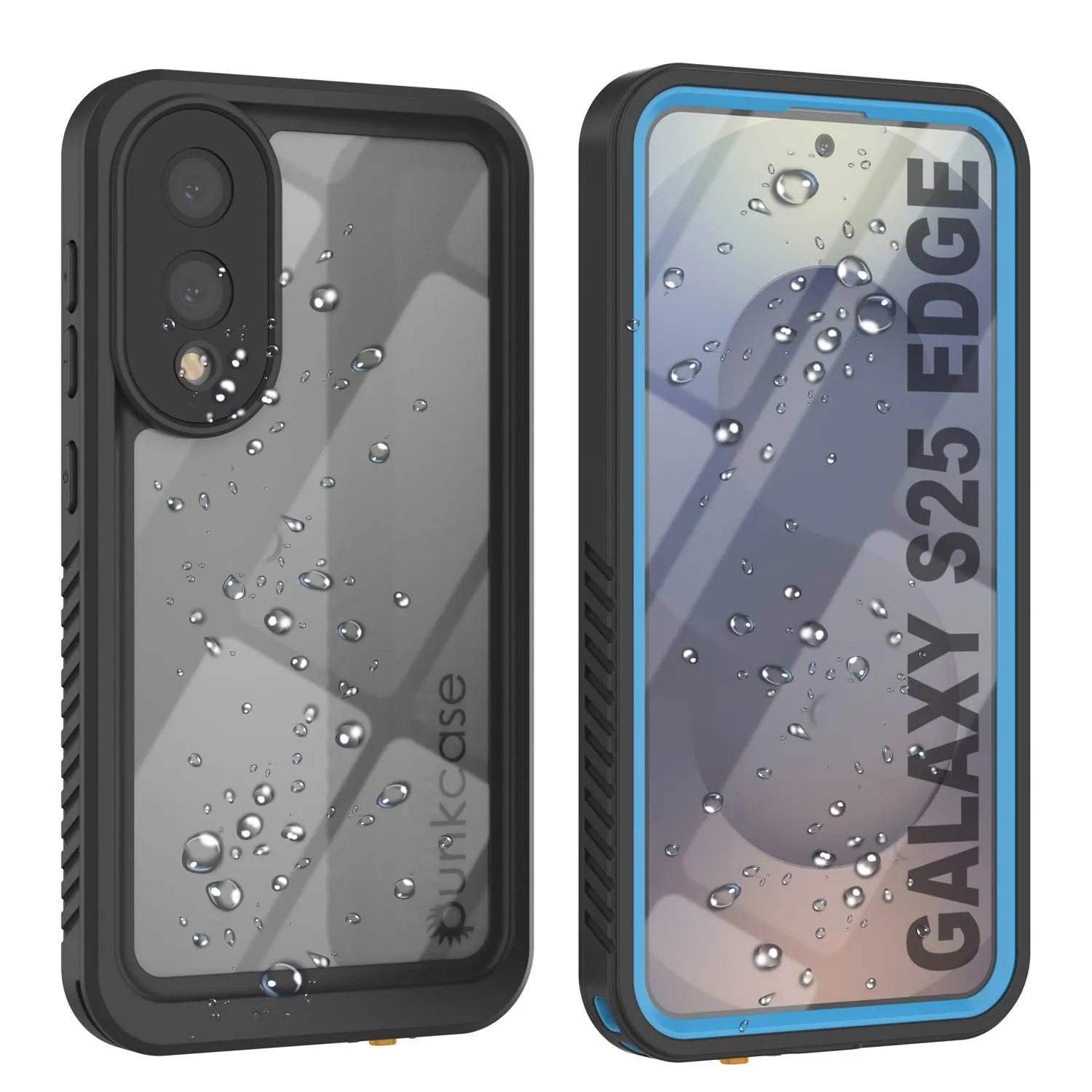 Galaxy S25 Edge Water/ Shockproof [Extreme Series] With Screen Protector Case [Light Blue]