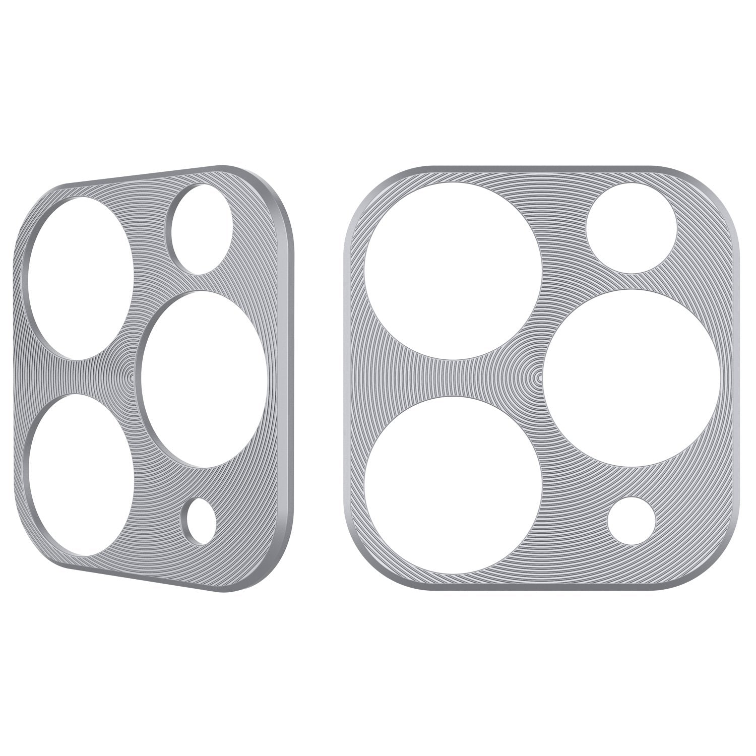 Punkcase iPhone 11 Pro Camera Protector Ring [Silver]