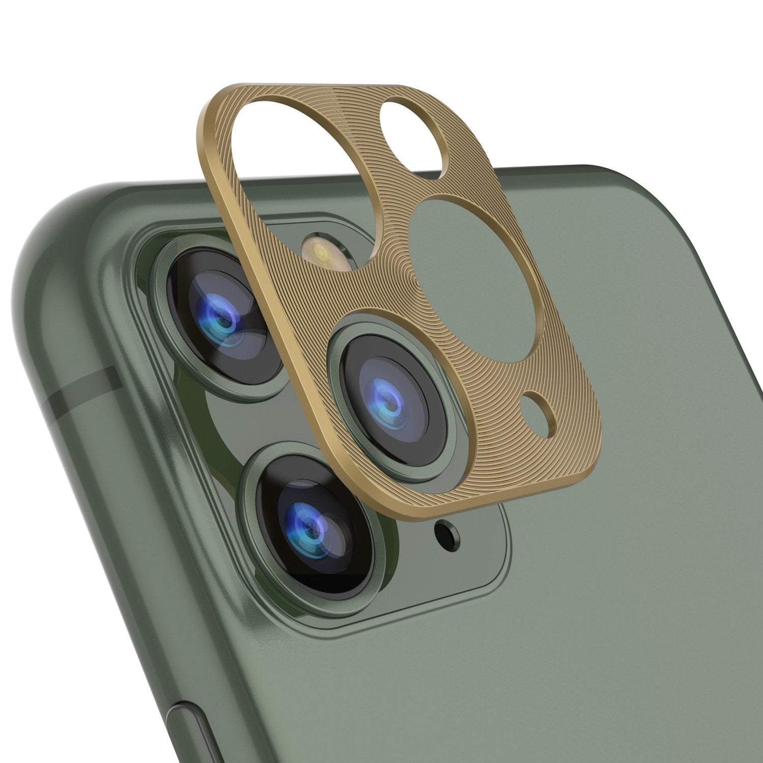 Punkcase iPhone 11 Pro Camera Protector Ring [Gold]
