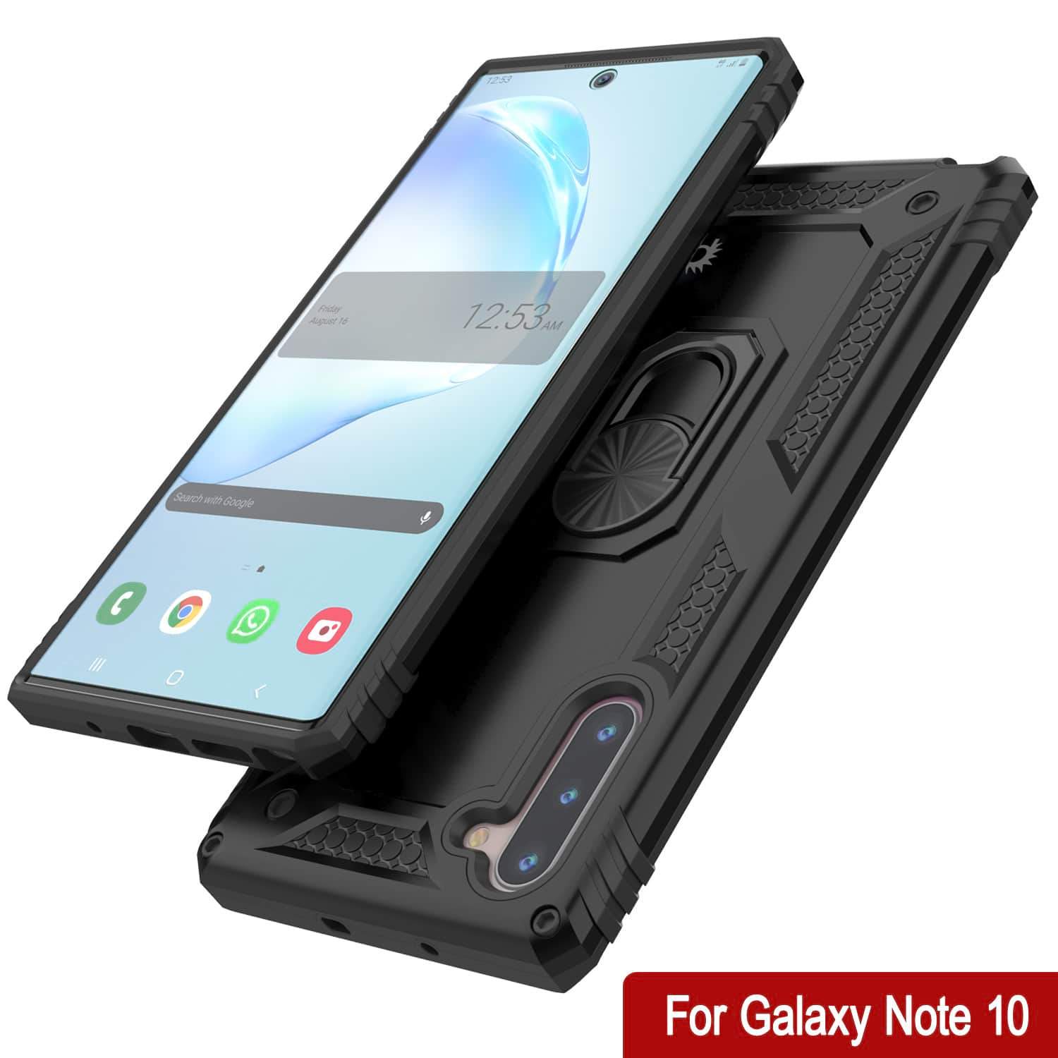 Galaxy Note 10 Punkcase Armor Military Case Black