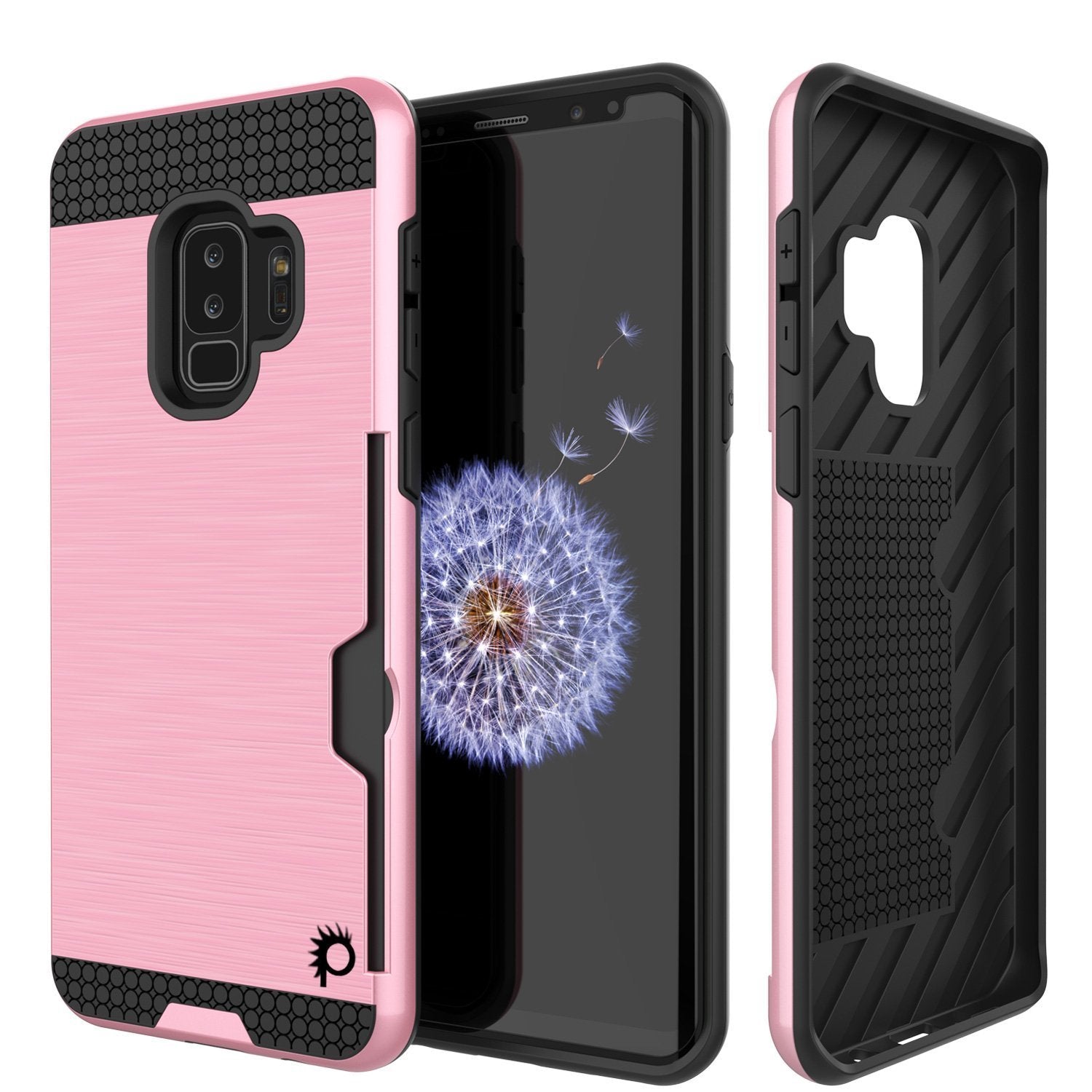 Galaxy S9 Plus Punkcase SLOT Series w/Integrated Anti-Shock, pink