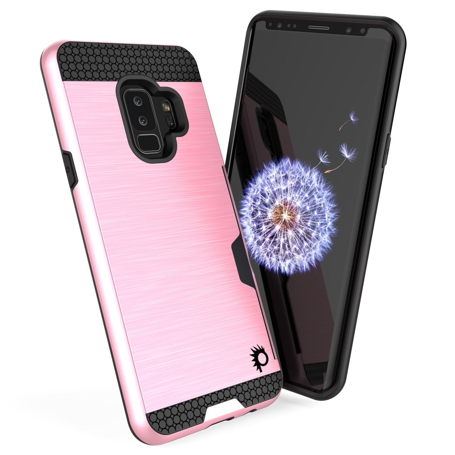 Galaxy S9 Plus Punkcase SLOT Series w/Integrated Anti-Shock, pink