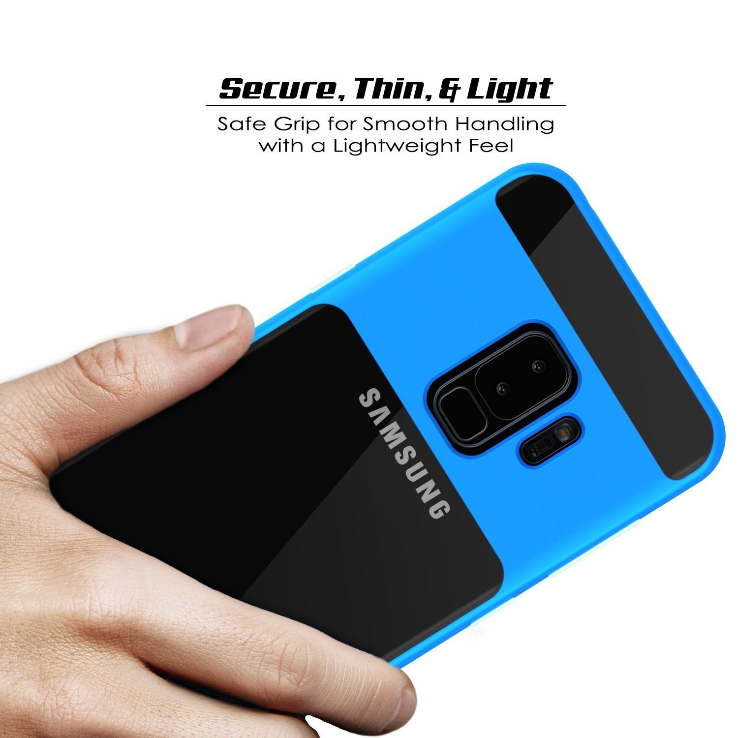 Galaxy S9+ Plus Case, [LUCID 3.0 Series] [Slim Fit] [blue]