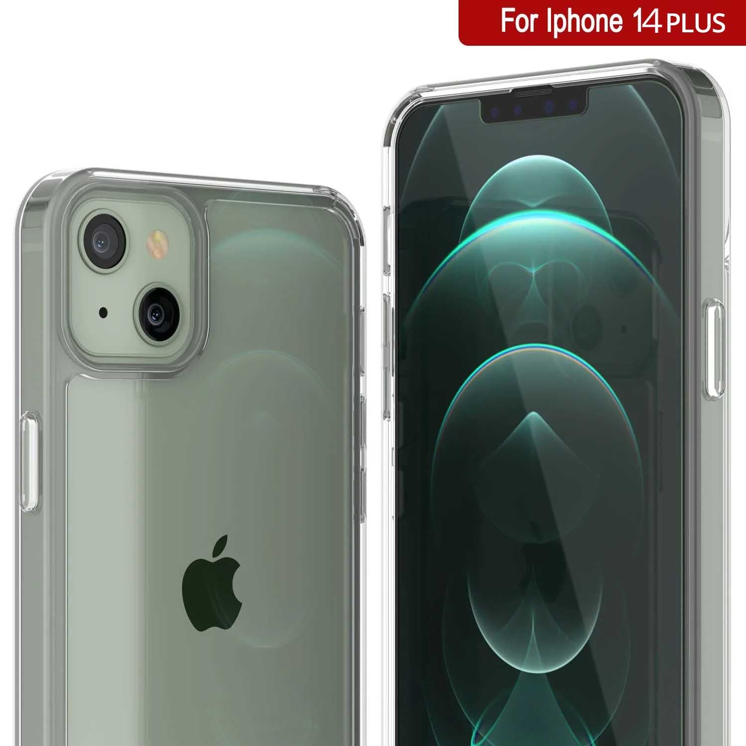 iPhone 14 Plus Case Punkcase® LUCID 2.0 Clear Series Series w/ PUNK SHIELD Screen Protector | Ultra Fit