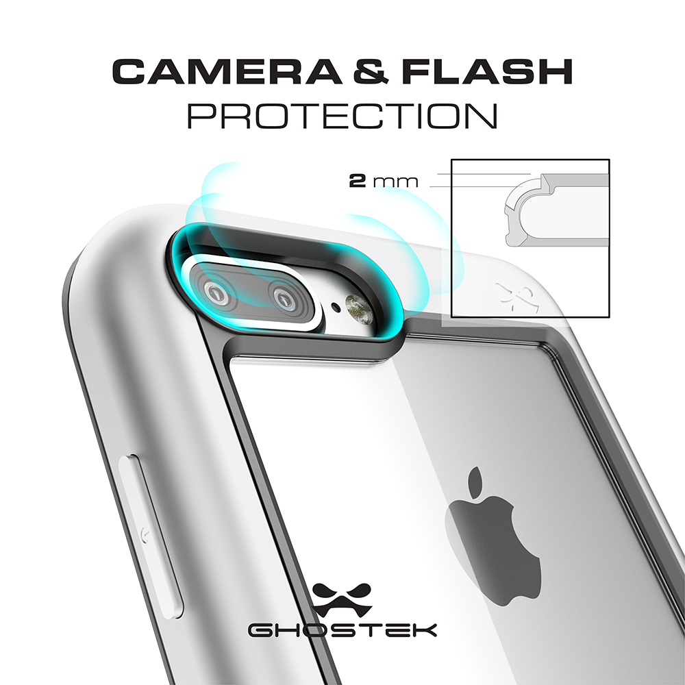 iPhone 7+ Plus Waterproof Case, Ghostek® Atomic Series for Apple iPhone 7+ Plus | Underwater | Shockproof | Dirt-proof | Snow-proof | Aluminum Frame | Adventure Ready | Ultra Fit | Swimming (Gold)