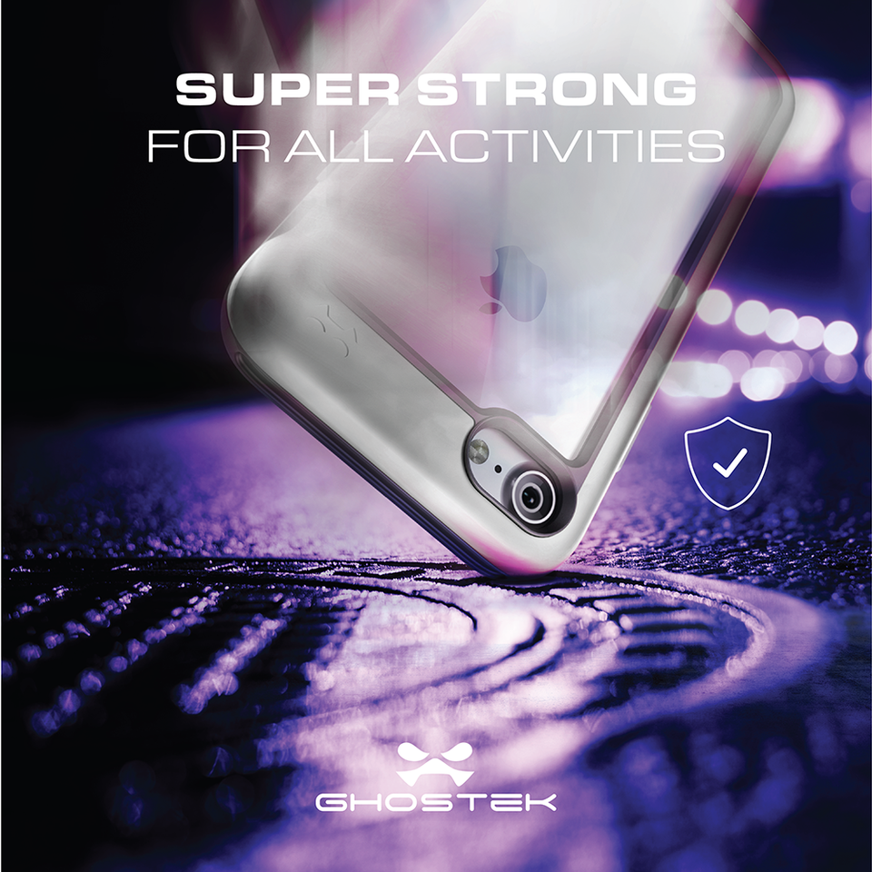 iPhone 7 Waterproof Case, Ghostek® Atomic Series for Apple iPhone 7 | Underwater | Shockproof | Dirt-proof | Snow-proof | Aluminum Frame | Adventure Ready | Ultra Fit | Swimming [SILVER]