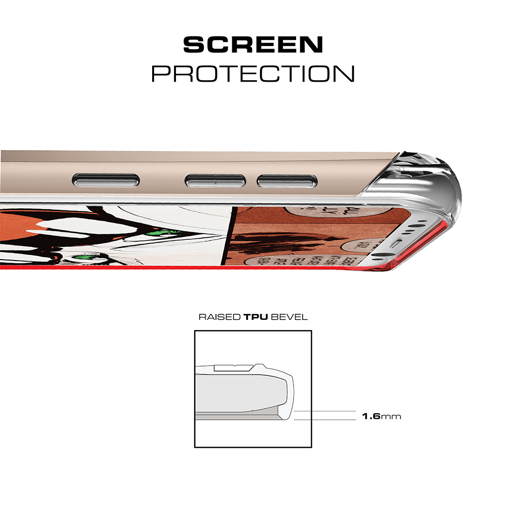 Galaxy S8 Plus Case, Ghostek 2.0 Gold Series Case, Aluminum Frame
