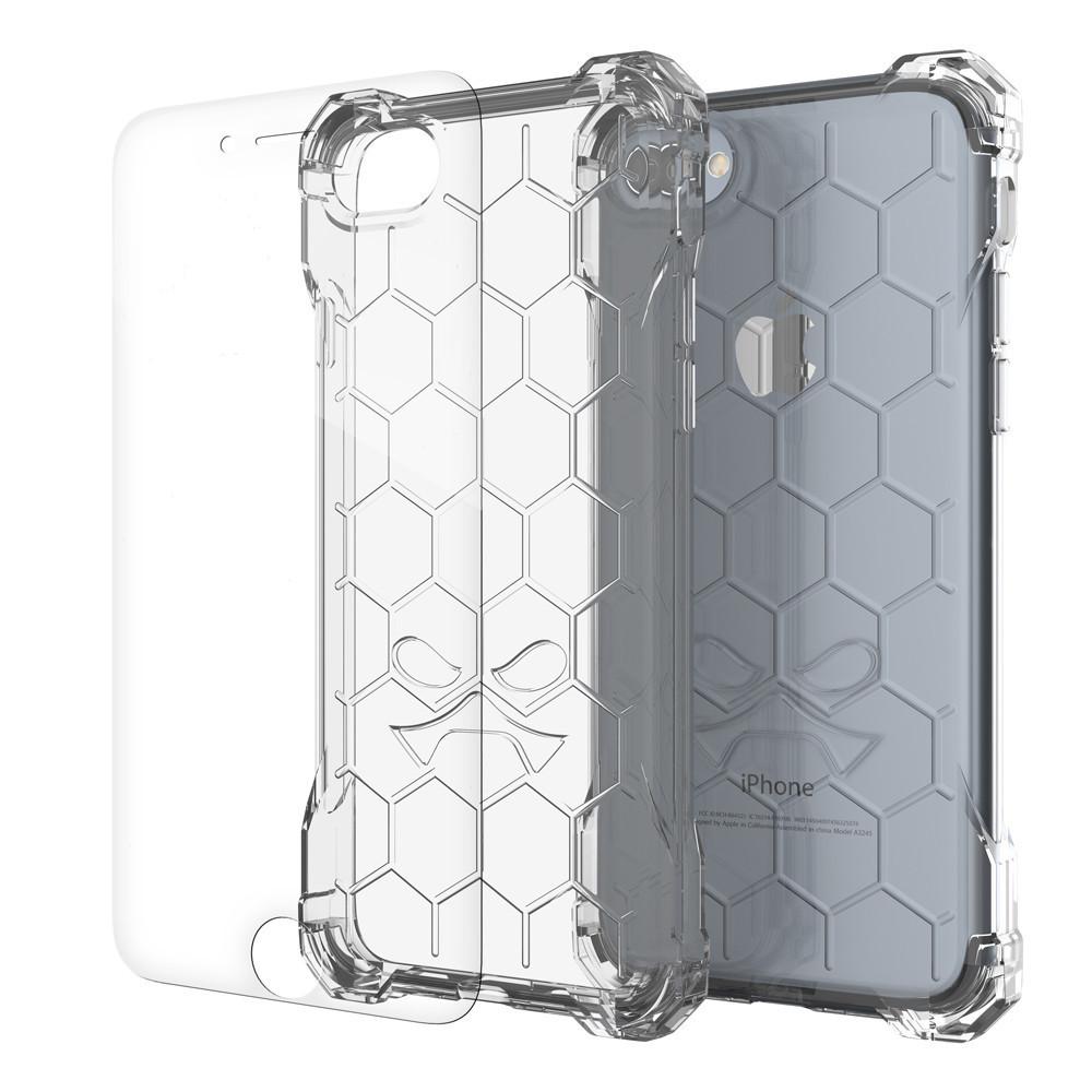 iPhone 7 Plus Case, Ghostek® Covert Clear Series for Apple iPhone 7 Plus Premium Impact Protective Armor Case Cover | Clear TPU | Lifetime Warranty Exchange | Explosion-Proof Screen Protector | Ultra Fit (Clear)