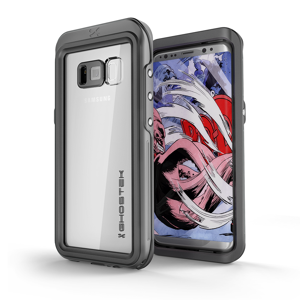 Galaxy S8 Plus Case, Ghostek Atomic 3 [Black] Series Ultra Fit