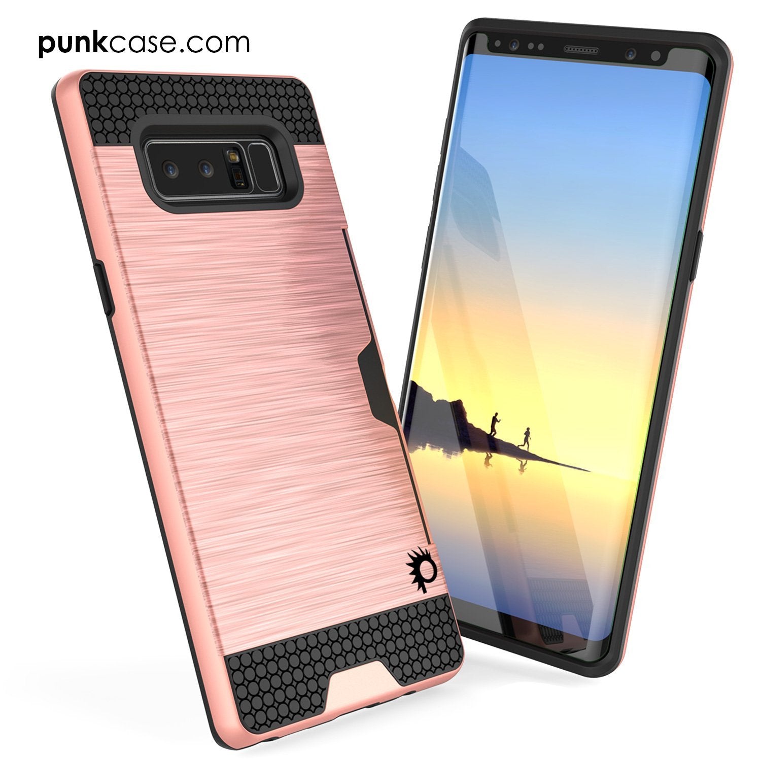 Galaxy Note 8 PunkCase, [SLOT Series] Slim Fit Cover [Navy]