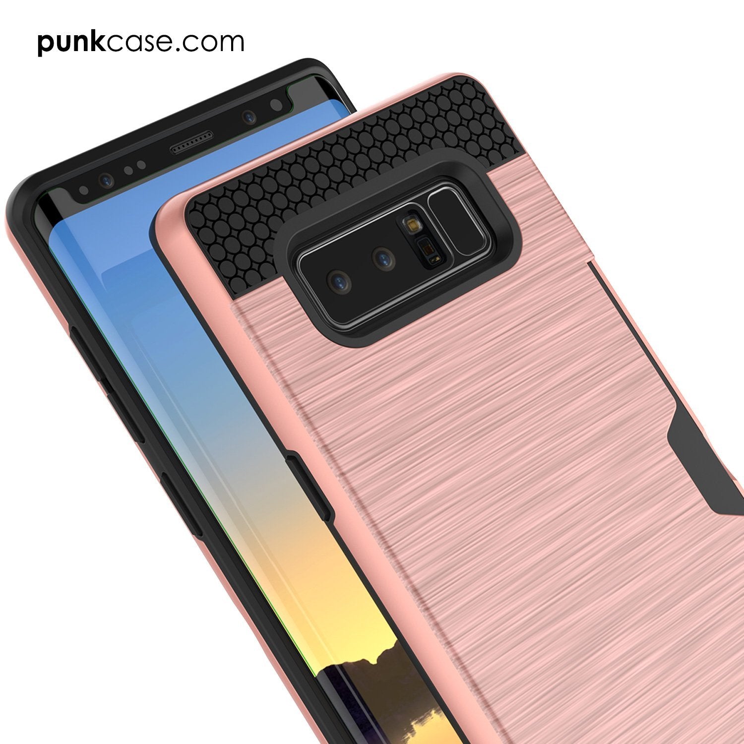 Galaxy Note 8 PunkCase, [SLOT Series] Slim Fit Cover [Navy]