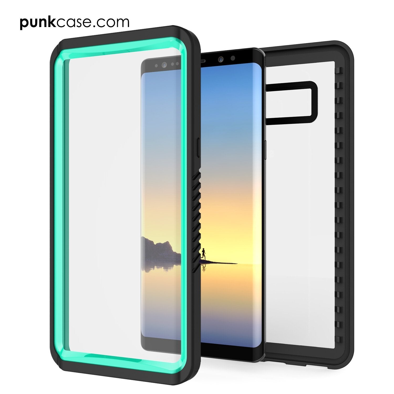 Galaxy Note 8 Waterproof Case, Punkcase [Extreme Series] [Teal]