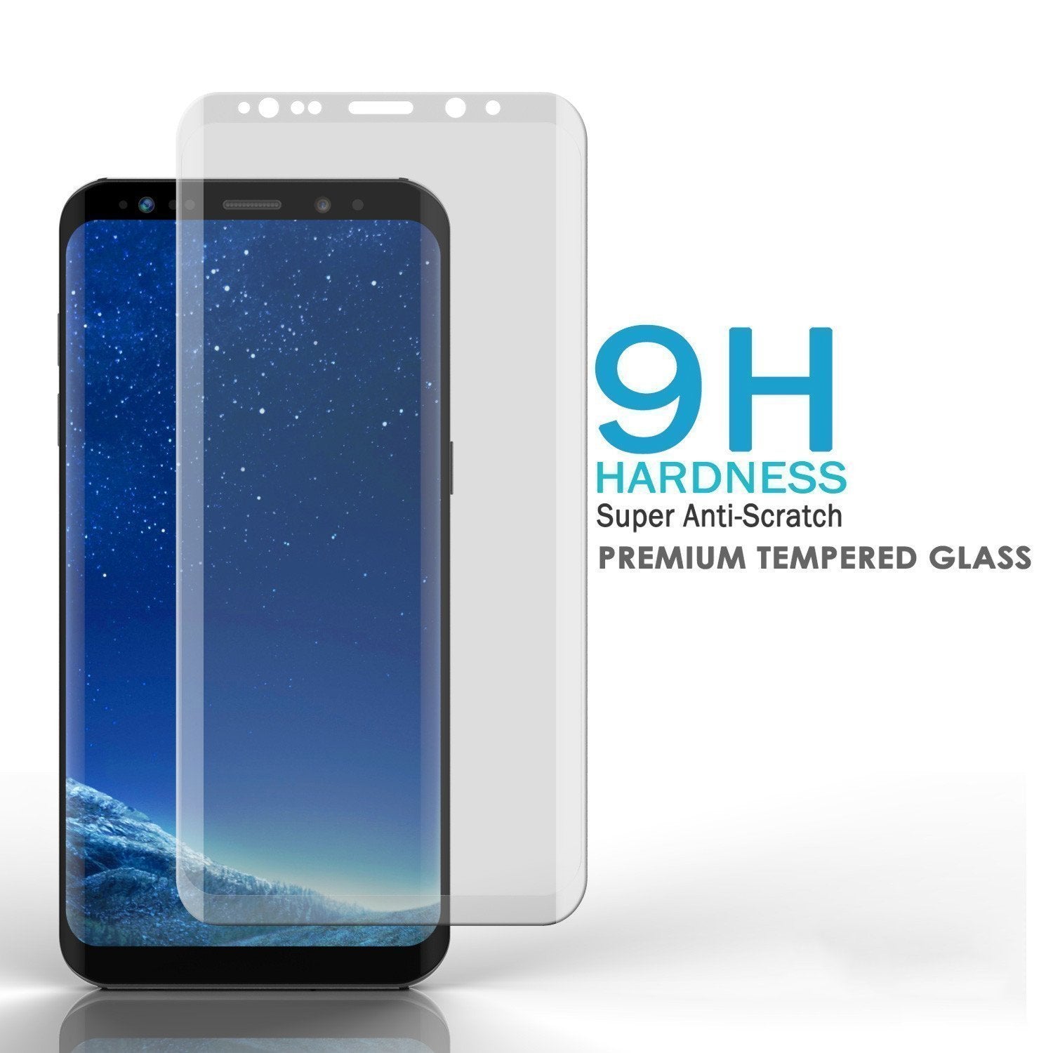 Galaxy S10+ Plus Clear Punkcase Glass SHIELD Tempered Glass Screen Protector 0.33mm Thick 9H Glass