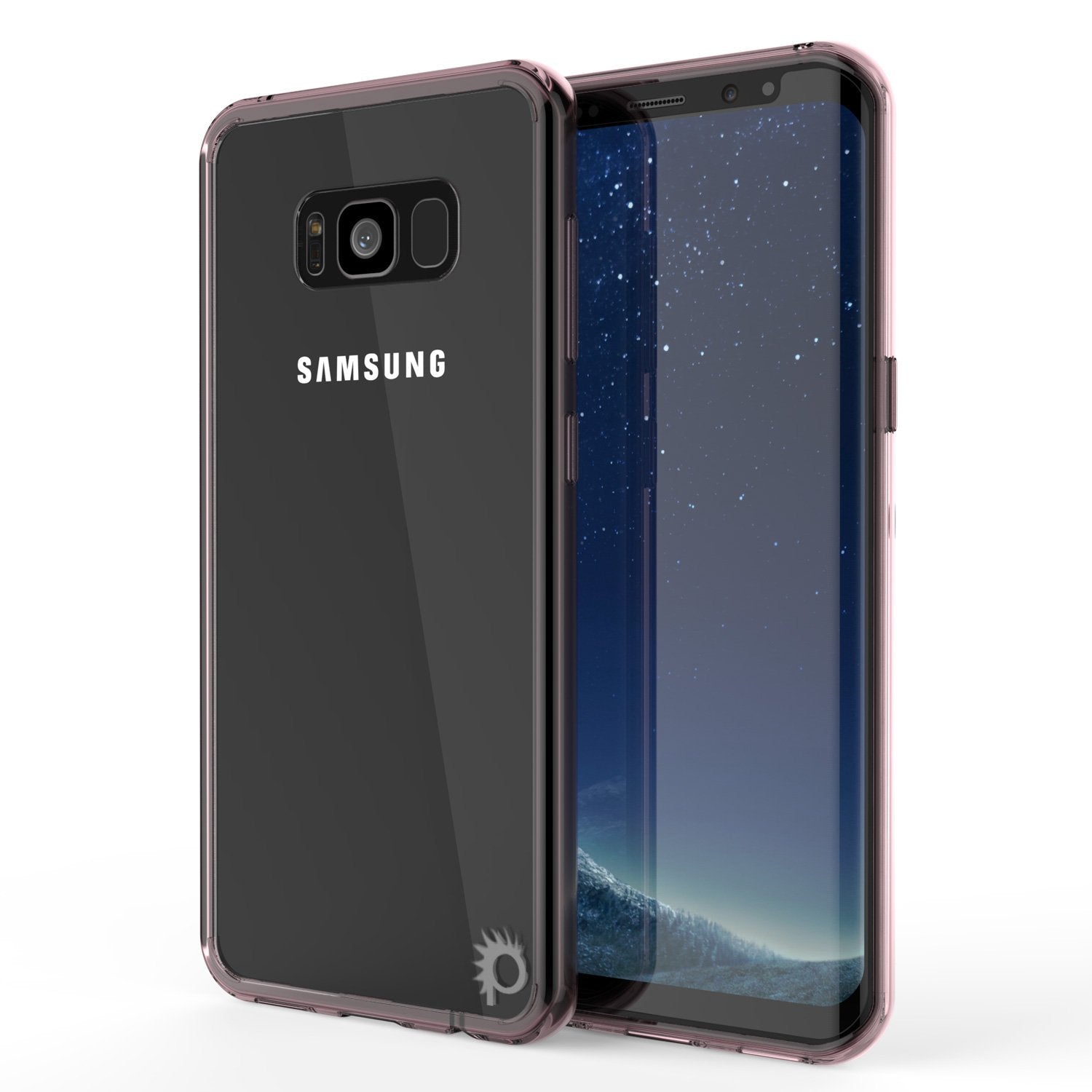 Galaxy S8 Case, Punkcase [LUCID 2.0 Series] [Slim Fit] [CRYSTAL PINK]
