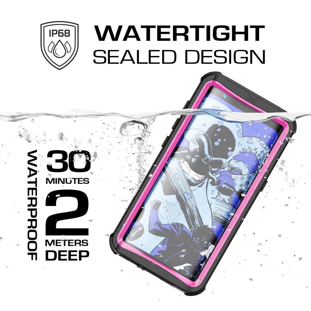 Galaxy S8 Plus Waterproof, Punkcase Ghostek Nautical Series, White