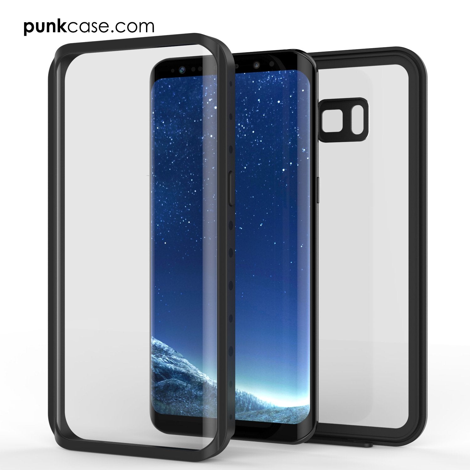 Galaxy S8 Plus  Case, Punkcase StudStar Series Slim Fit [clear]