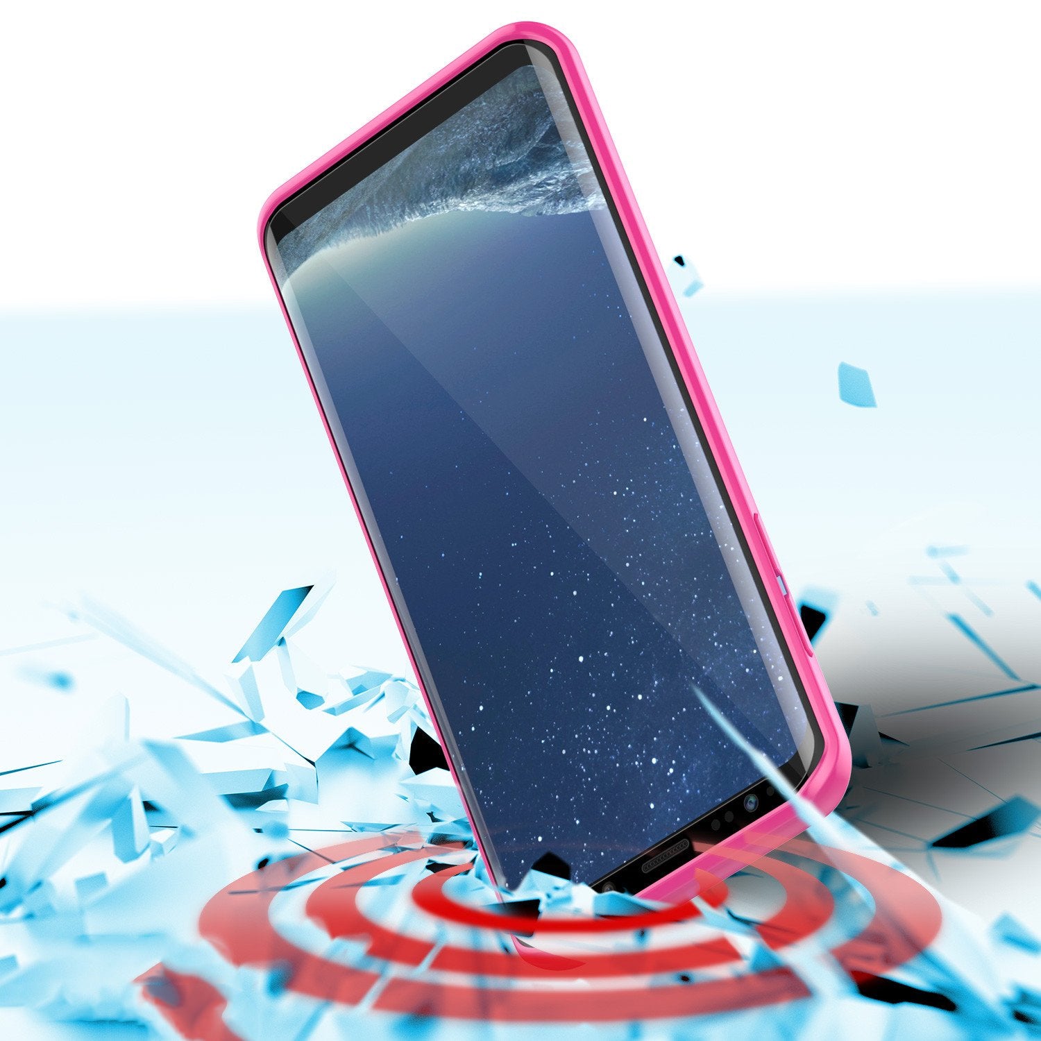 Galaxy S8 Punkcase Lucid 2.0 Series Slim Fit Armor Case Cover