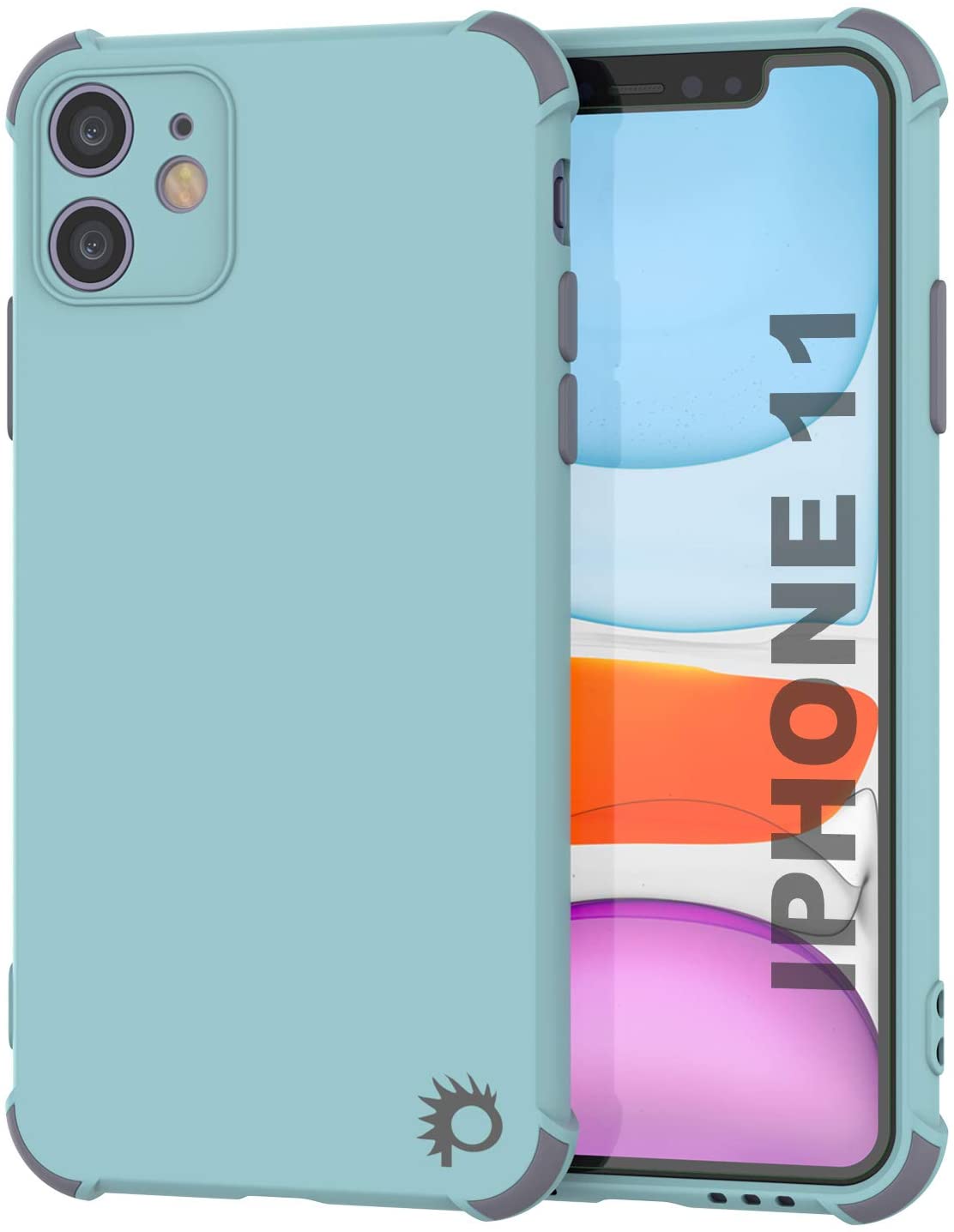 Punkcase Protective & Lightweight TPU Case [Sunshine Series] for iPhone 11 [Teal]