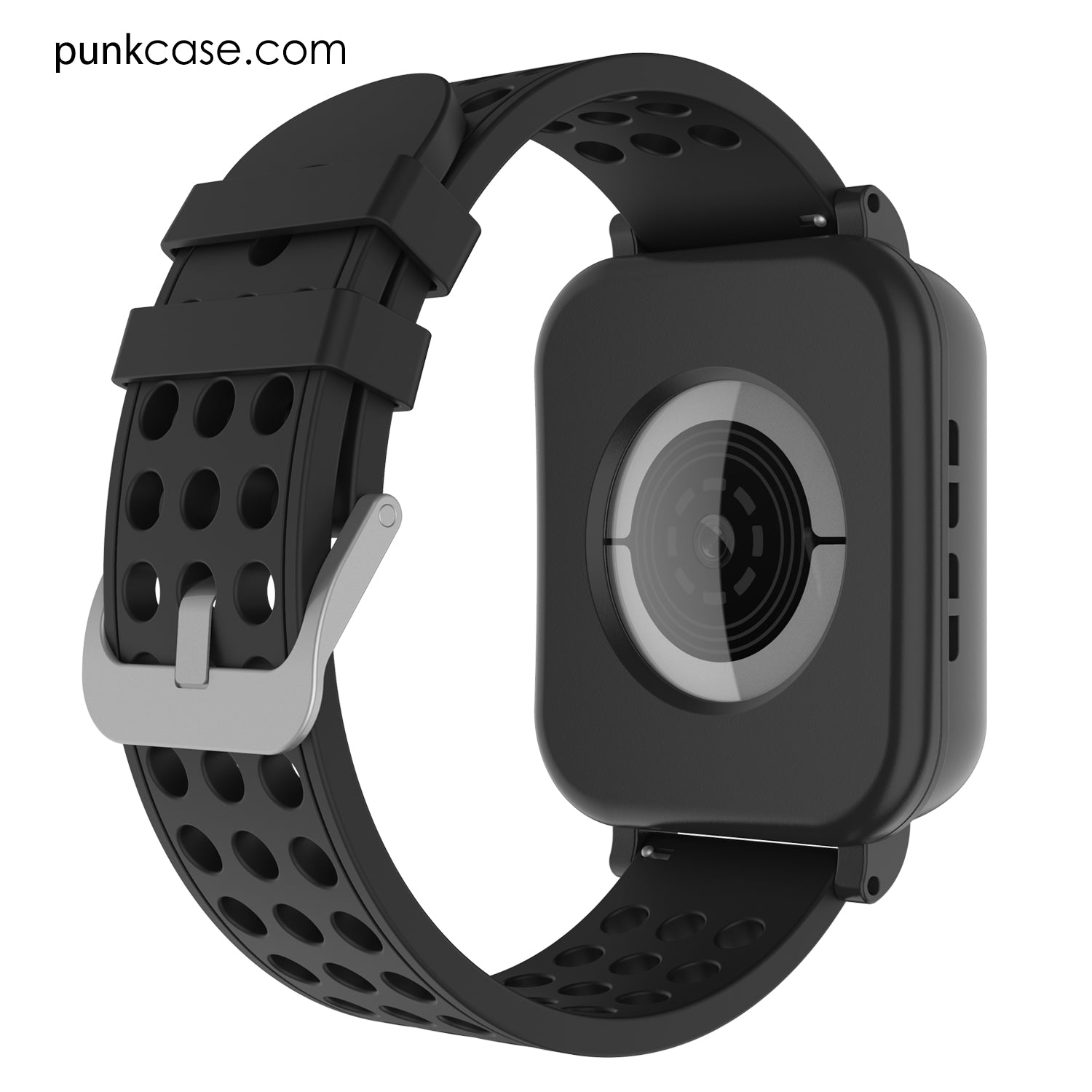 Punkcase Waterproof Case for Apple Watch Series 4 & 5 (44mm) (Black)