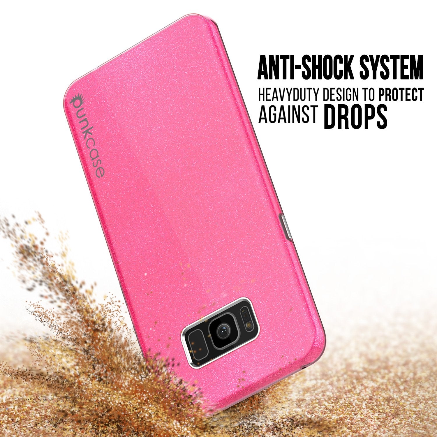 Galaxy S8 Plus Punkcase Galactic 2.0 Series Ultra Slim Case [Pink]