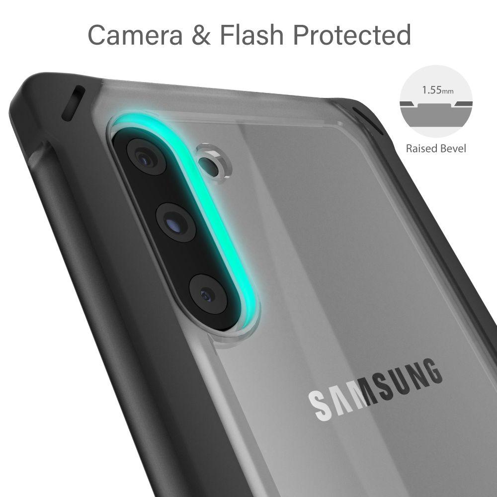 CLOAK 4 for Galaxy Note 10+ Plus Shockproof Hybrid Case [Red]