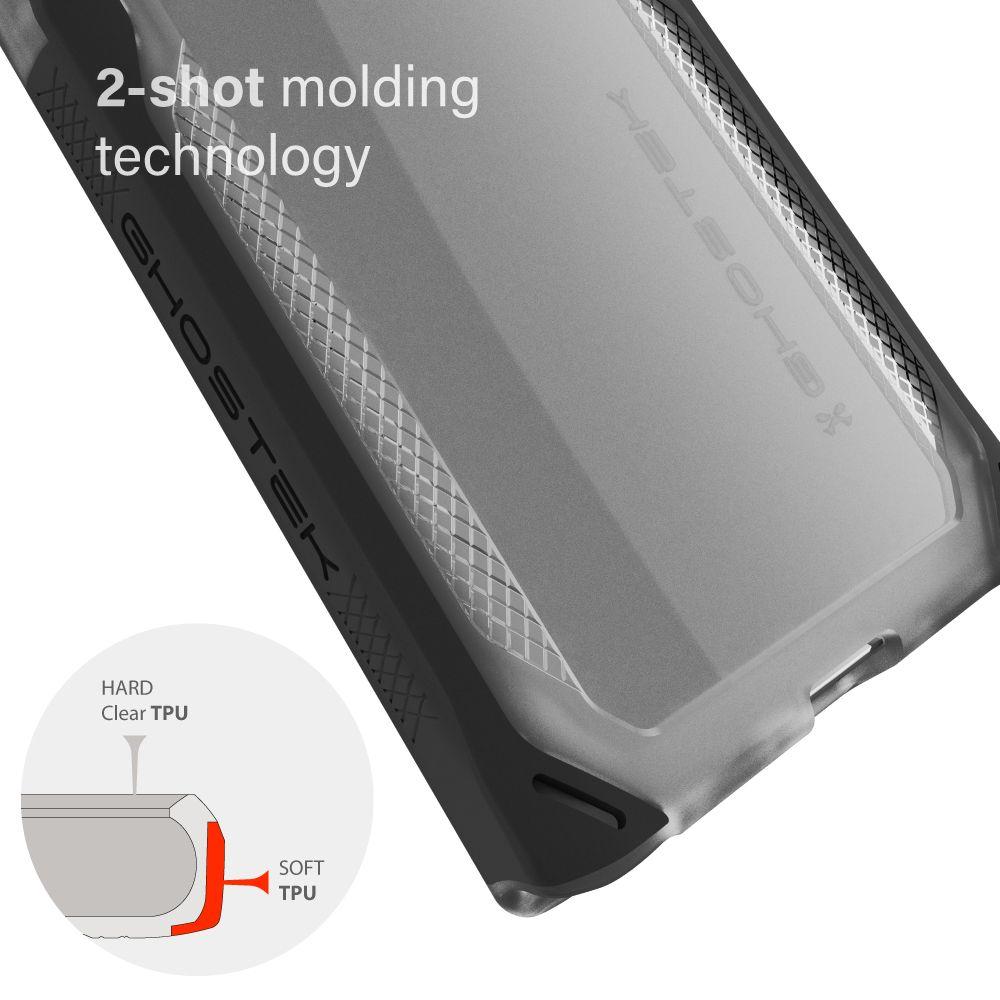 CLOAK 4 for Galaxy Note 10+ Plus Shockproof Hybrid Case [Black]