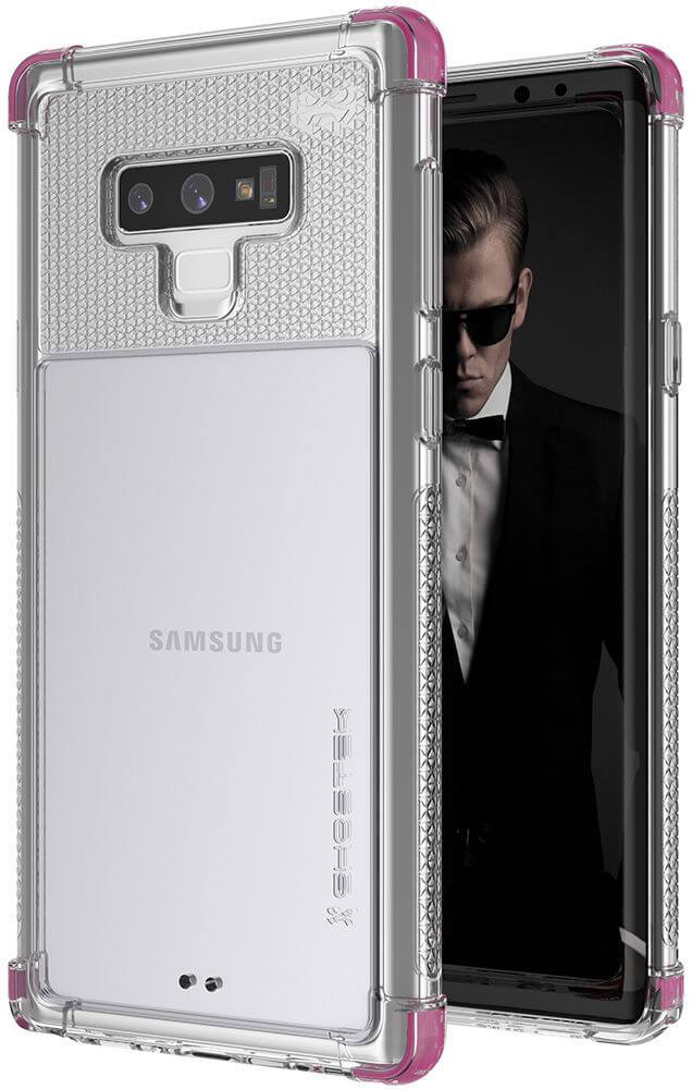 Galaxy Note 9 Case,Ghostek Covert 2 TPU Bumper Frame [Shockproof] | Pink