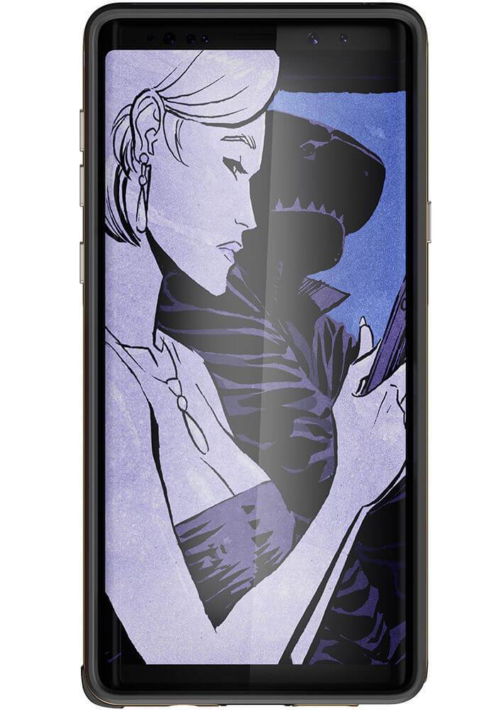 Galaxy Note 9, Ghostek Atomic Slim Case Full Body TPU [Shockproof] | Gold