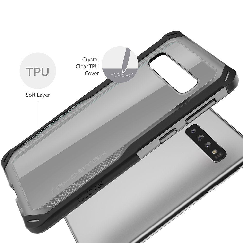 CLOAK 4 for Galaxy S10 5G Shockproof Hybrid Case [Black]
