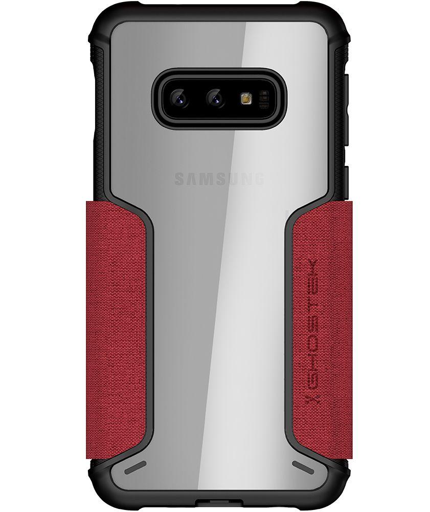 Galaxy S10e Wallet Case | Exec 3 Series [Red]