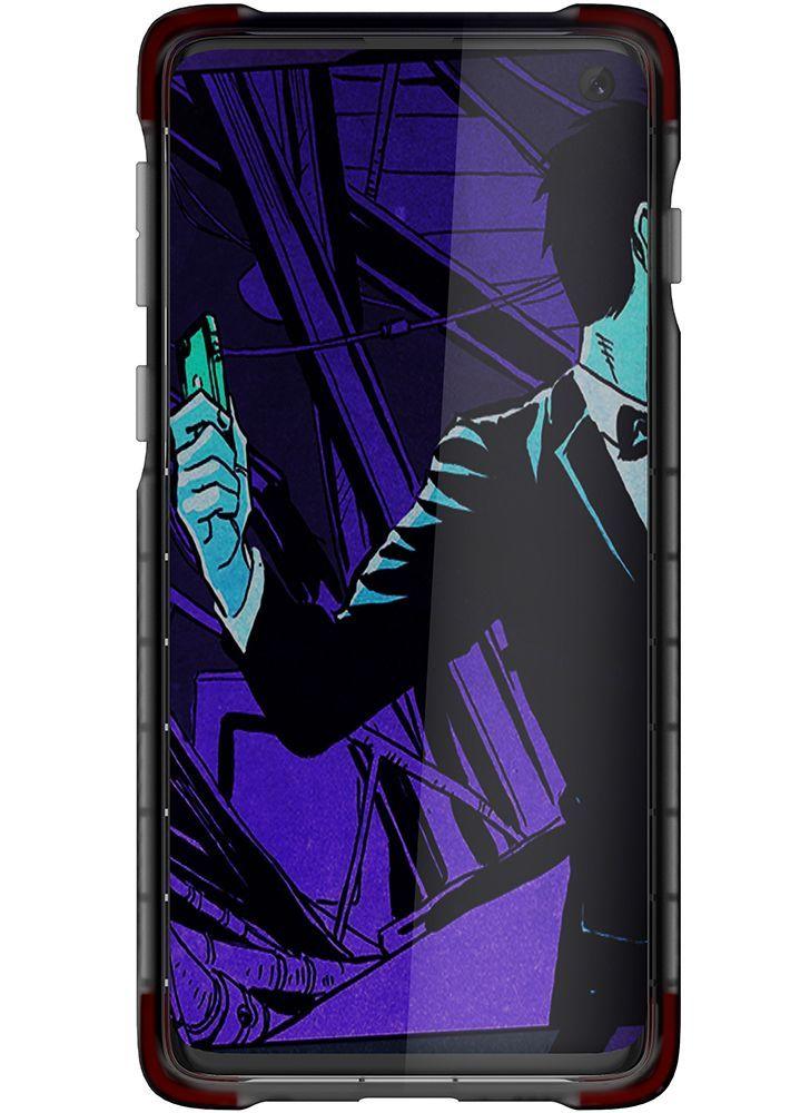 Galaxy S10 Clear-Back Protective Case | Covert 3 Series [Black]