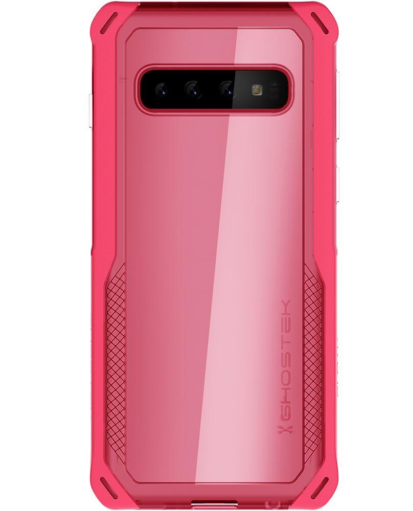 Galaxy S10 Clear Protective Case | Cloak 4 Series [Pink]