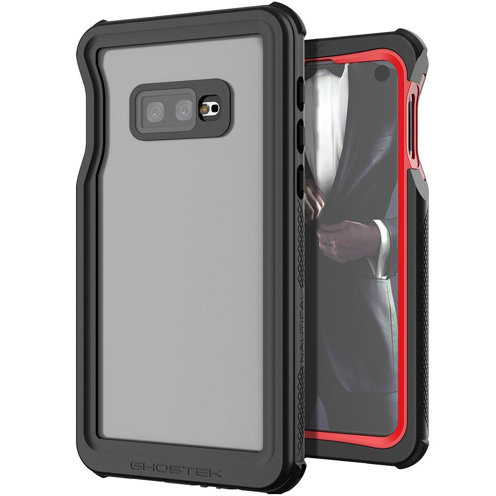 Galaxy S10e Rugged Waterproof Case | Nautical 2 Series [Red]