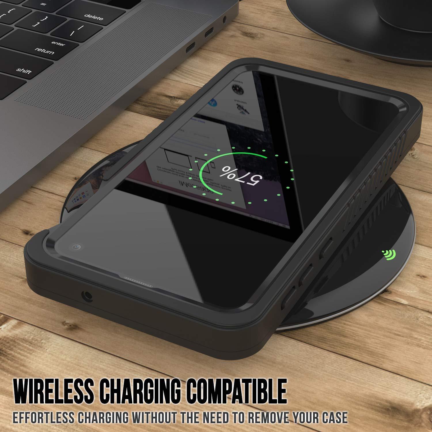 Galaxy S10 Water/Shockproof With Screen Protector Case [Black]