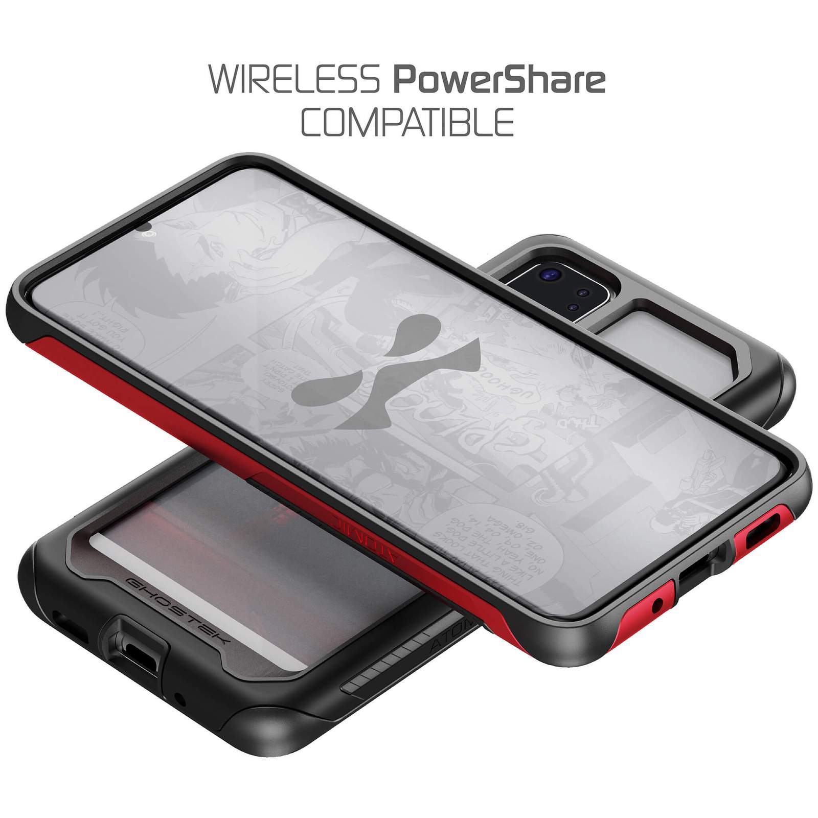Galaxy S20 Plus Military Grade Aluminum Case | Atomic Slim Series [Pink]