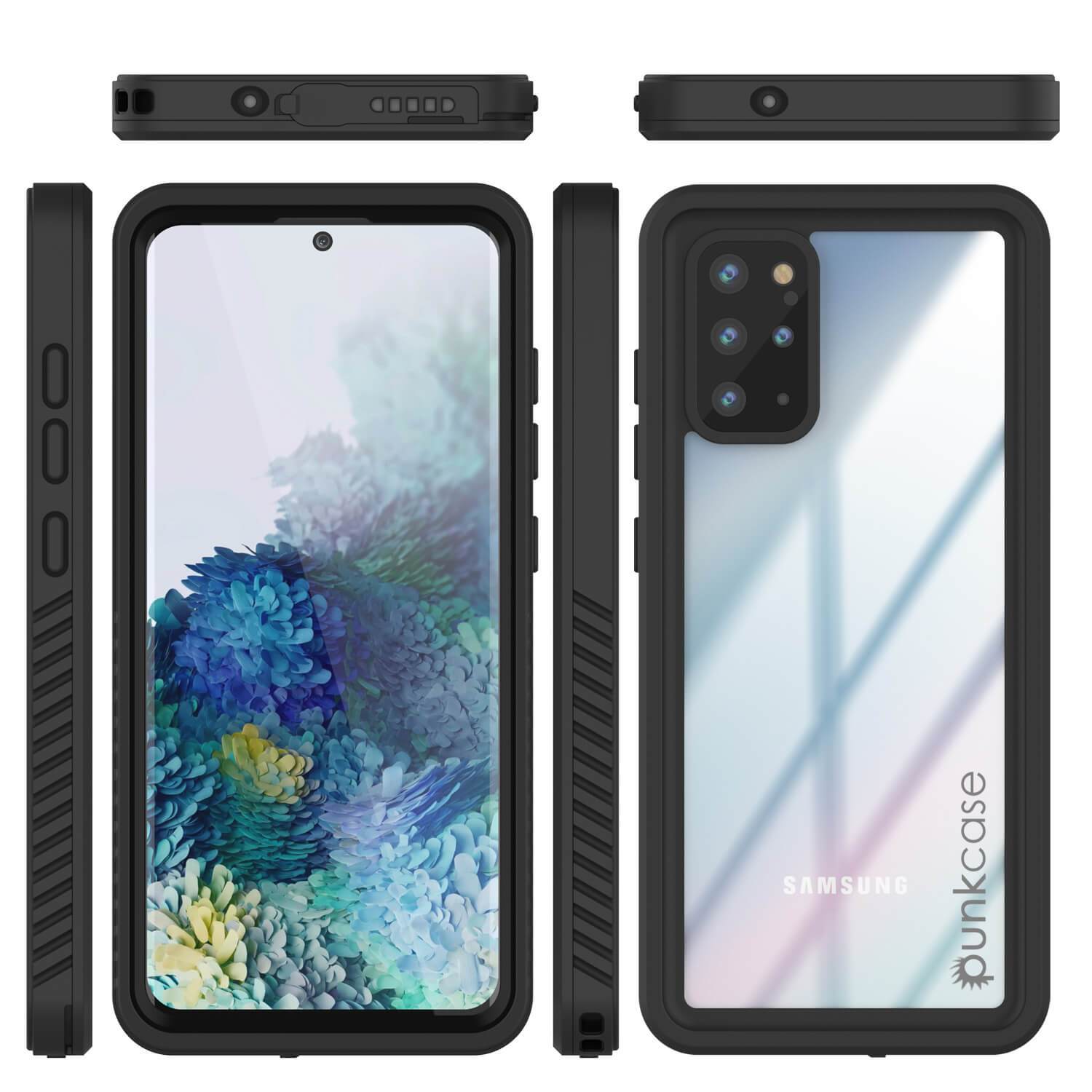 Galaxy S20+ Plus Water/Shockproof [Extreme Series] With Screen Protector Case [Black]