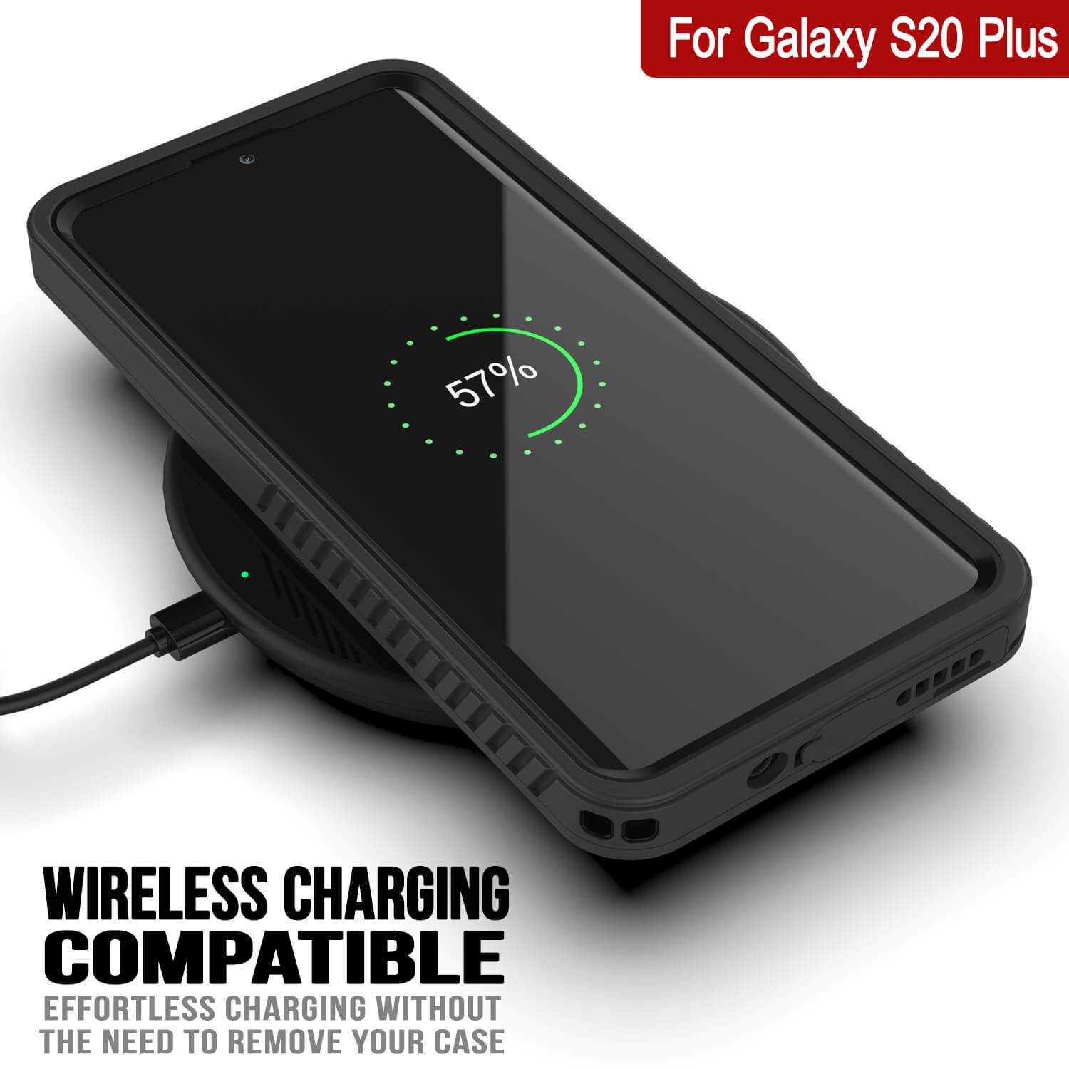Galaxy S20+ Plus Water/Shockproof [Extreme Series] With Screen Protector Case [Black]