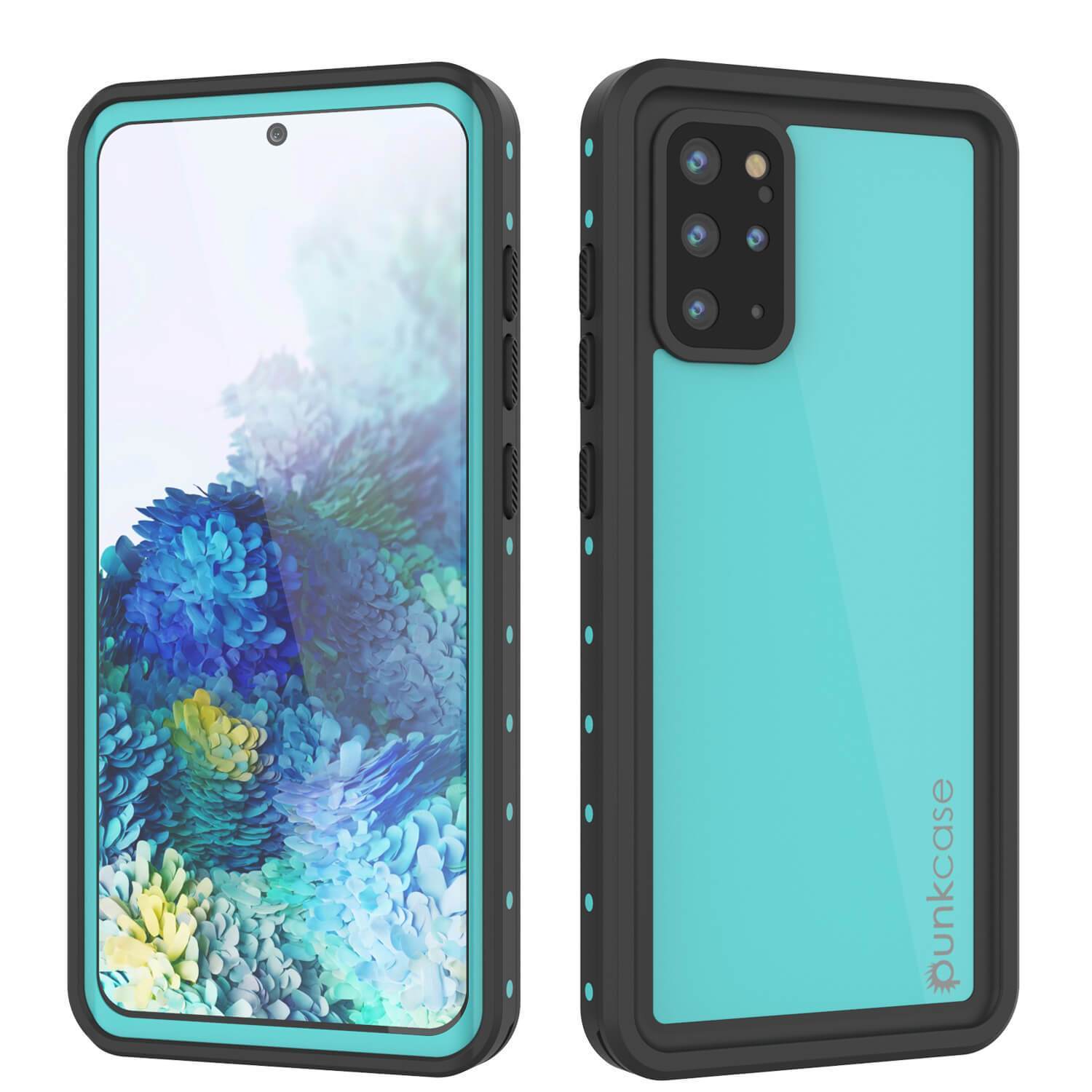 Galaxy S20+ Plus Waterproof Case PunkCase StudStar Teal Thin 6.6ft Underwater IP68 Shock/Snow Proof