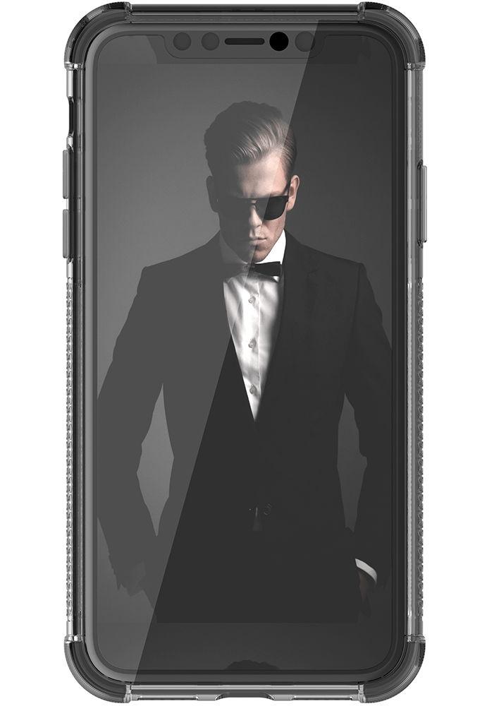 Ghostek Covert2  Series Clear Silicone Gel Case for Apple iPhone XR [Black]