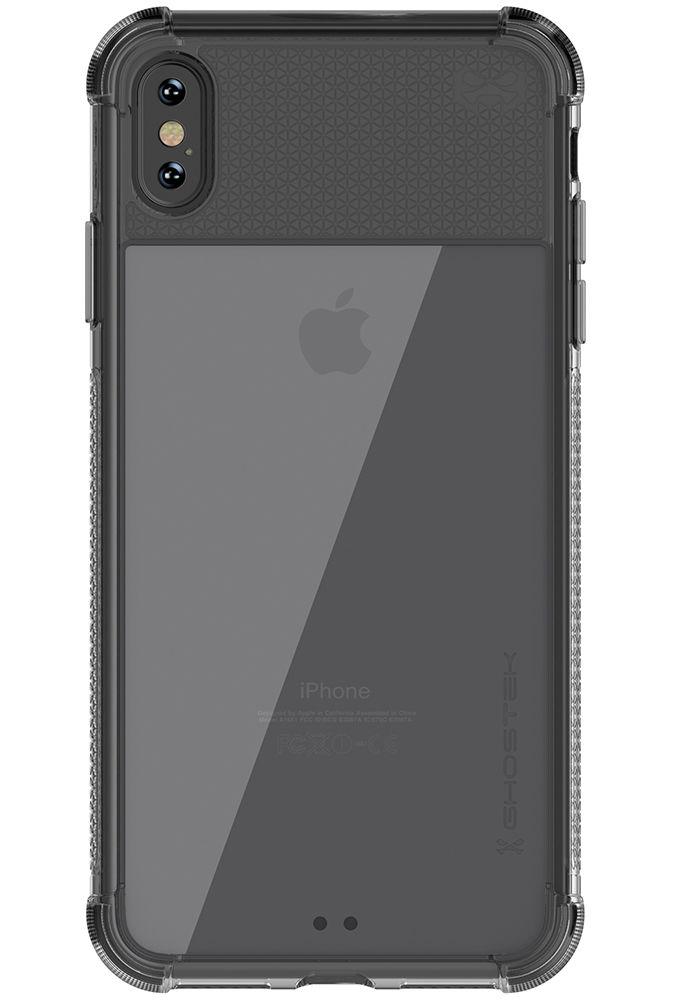 Ghostek Covert2  Series Clear Silicone Gel Case for Apple iPhone XS Max [Black]