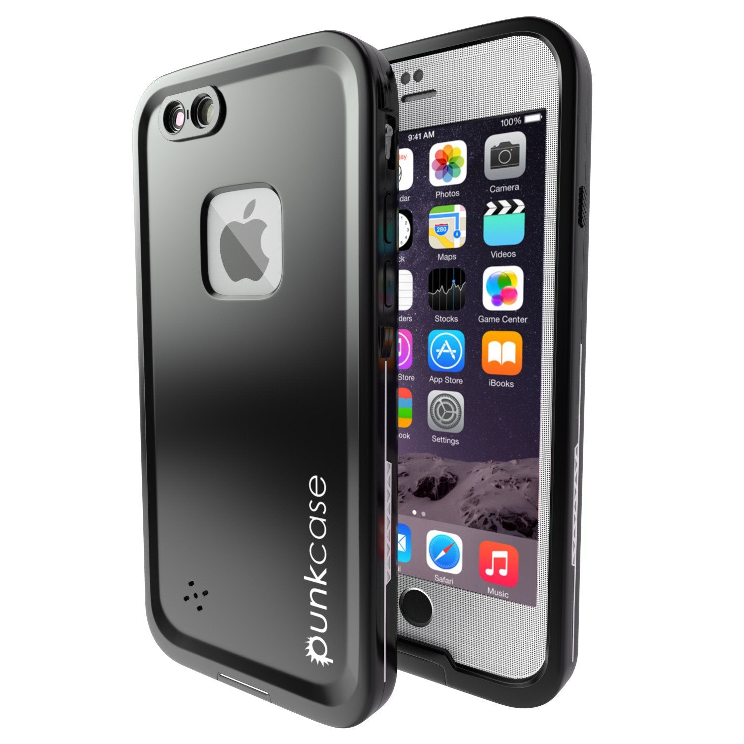 iPhone 6S+/6+ Plus Waterproof Case, Punkcase SpikeStar White | Thin Fit 6.6ft Underwater IP68