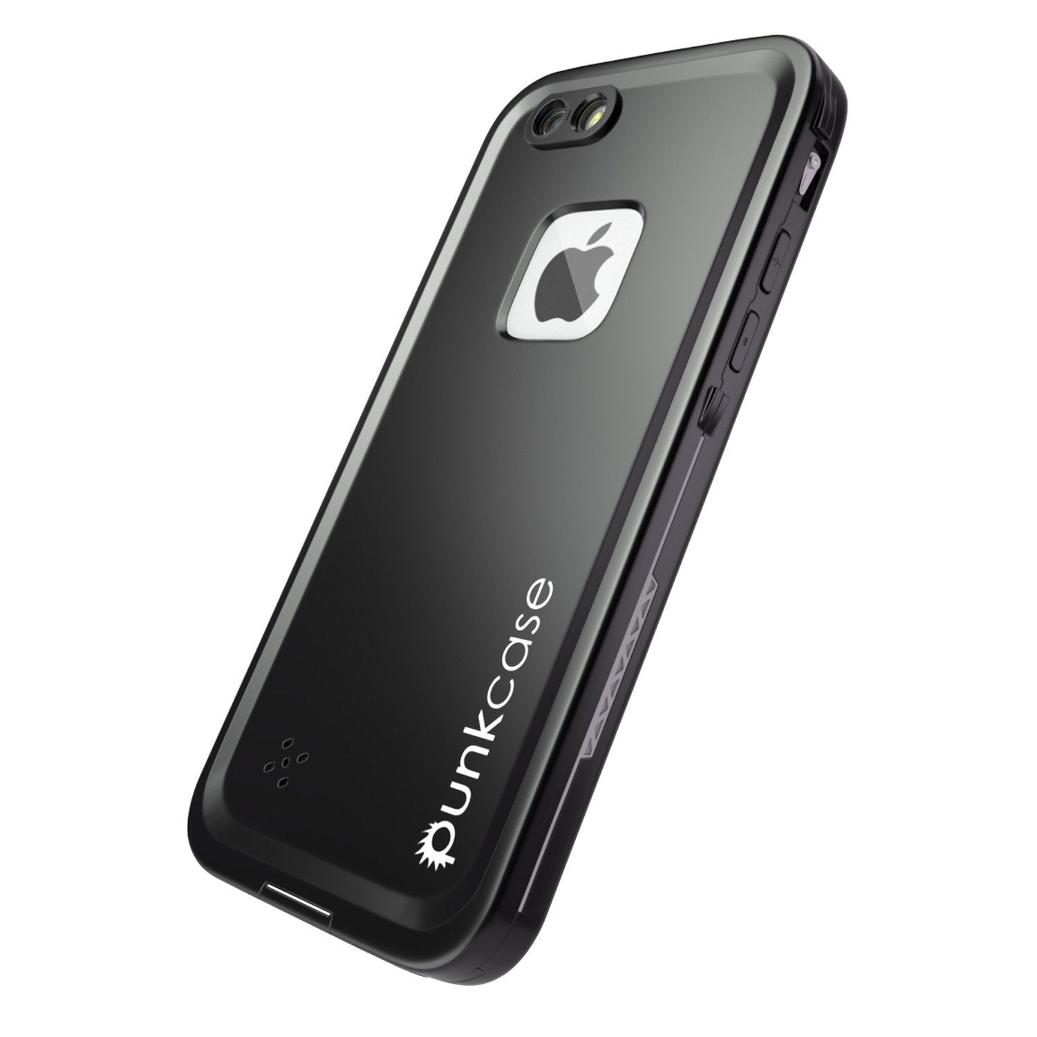 iPhone 6S/6 Waterproof Case, Punkcase SpikeStar Black | Thin Fit 6.6ft Underwater IP68 | Warranty