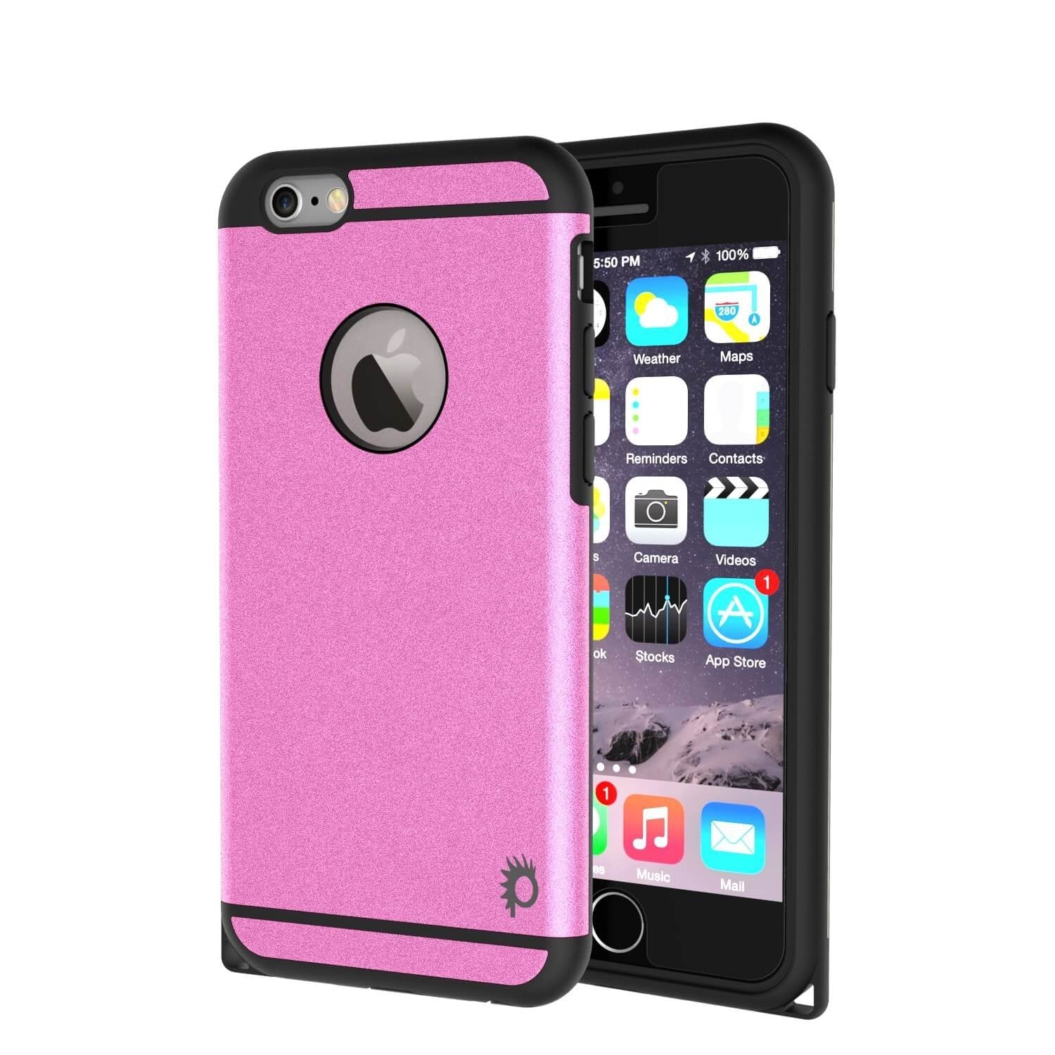 iPhone 5s/5/SE Case PunkCase Galactic Pink Series  Slim w/ Tempered Glass | Lifetime Warranty