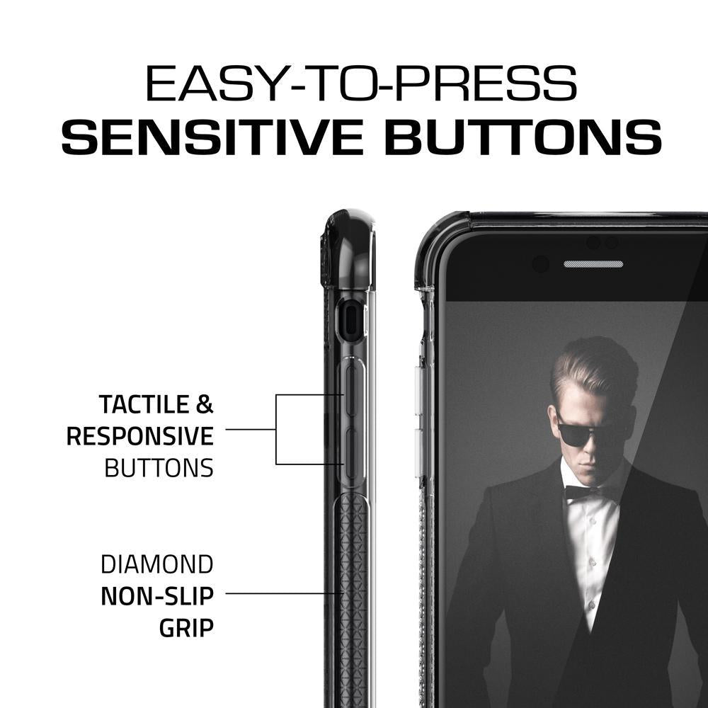 iPhone 7 Case, Ghostek® Covert 2 Series Military Drop Tested | Black