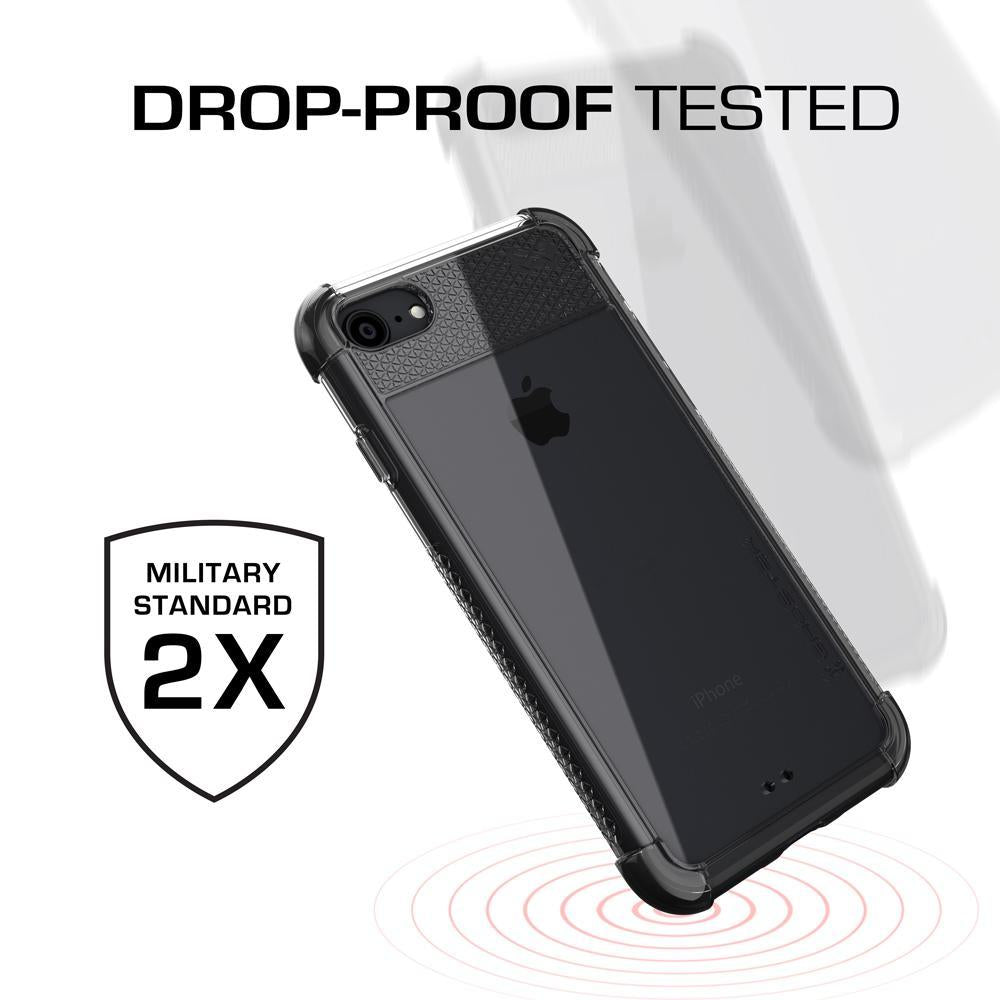 iPhone 7 Case, Ghostek® Covert 2 Series Military Drop Tested | Black