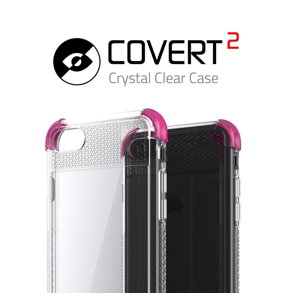 iPhone 7 Case, Ghostek® Covert 2 Series Military Drop Tested | Pink