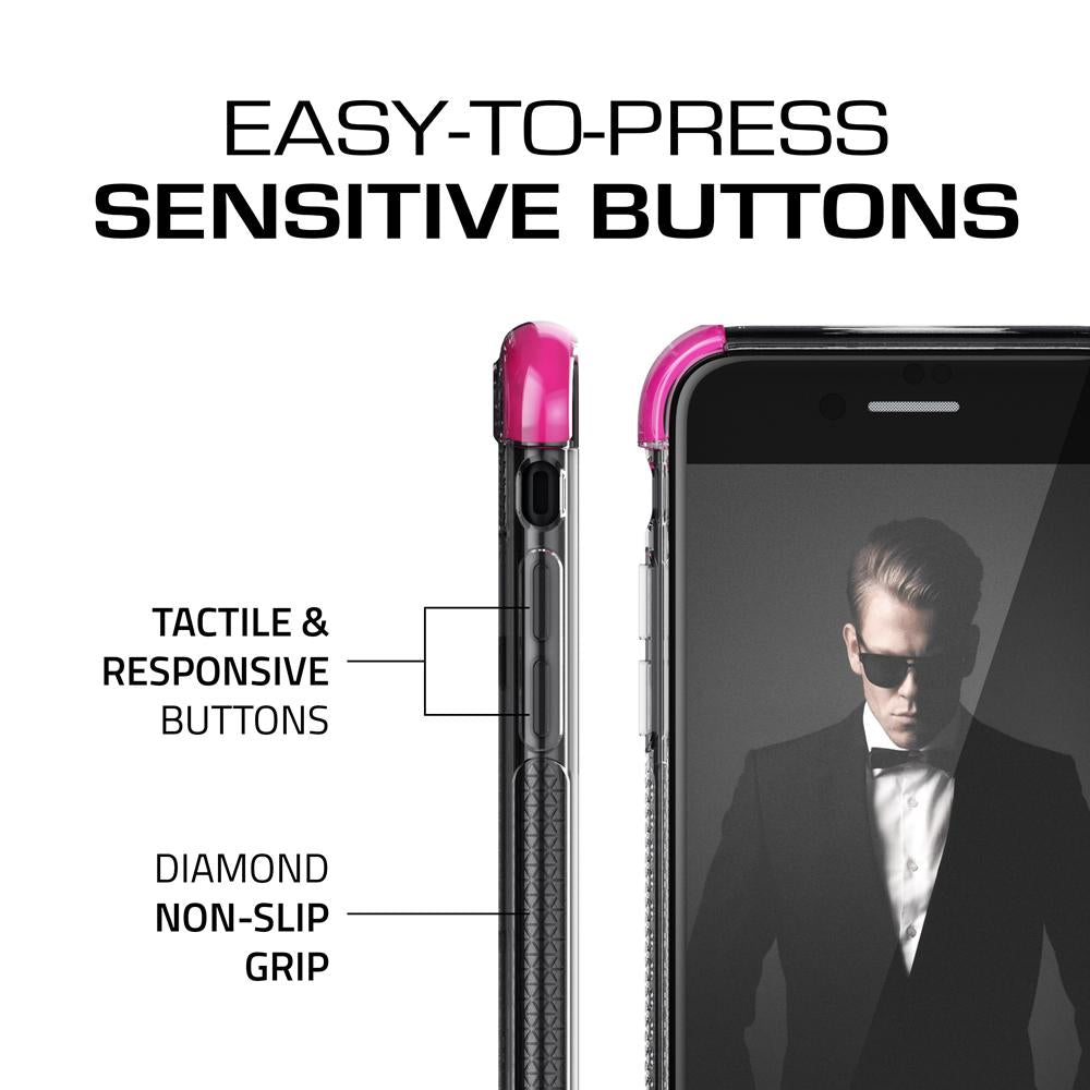 iPhone  7 Case, Ghostek Covert 2 Series for iPhone  7 Protective Case [PINK]