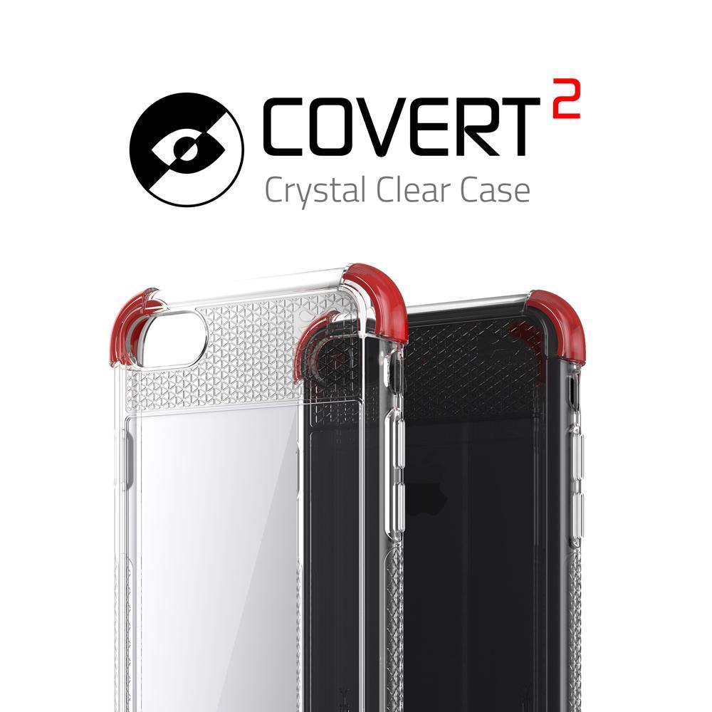 iPhone 7 Case, Ghostek® Covert 2 Series Military Drop Tested | Red